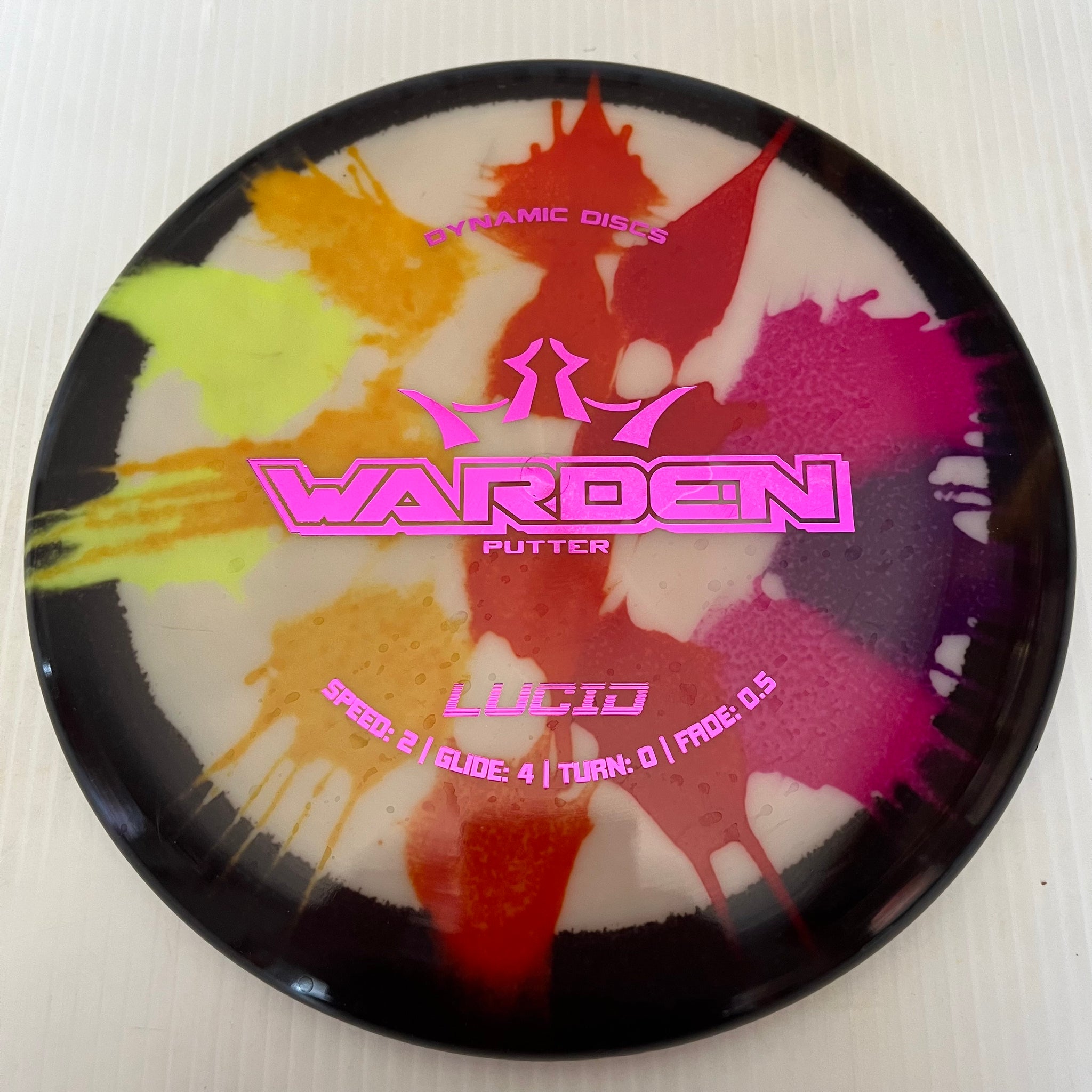 Dynamic Discs MyDye Lucid Warden 2/4/0/0.5