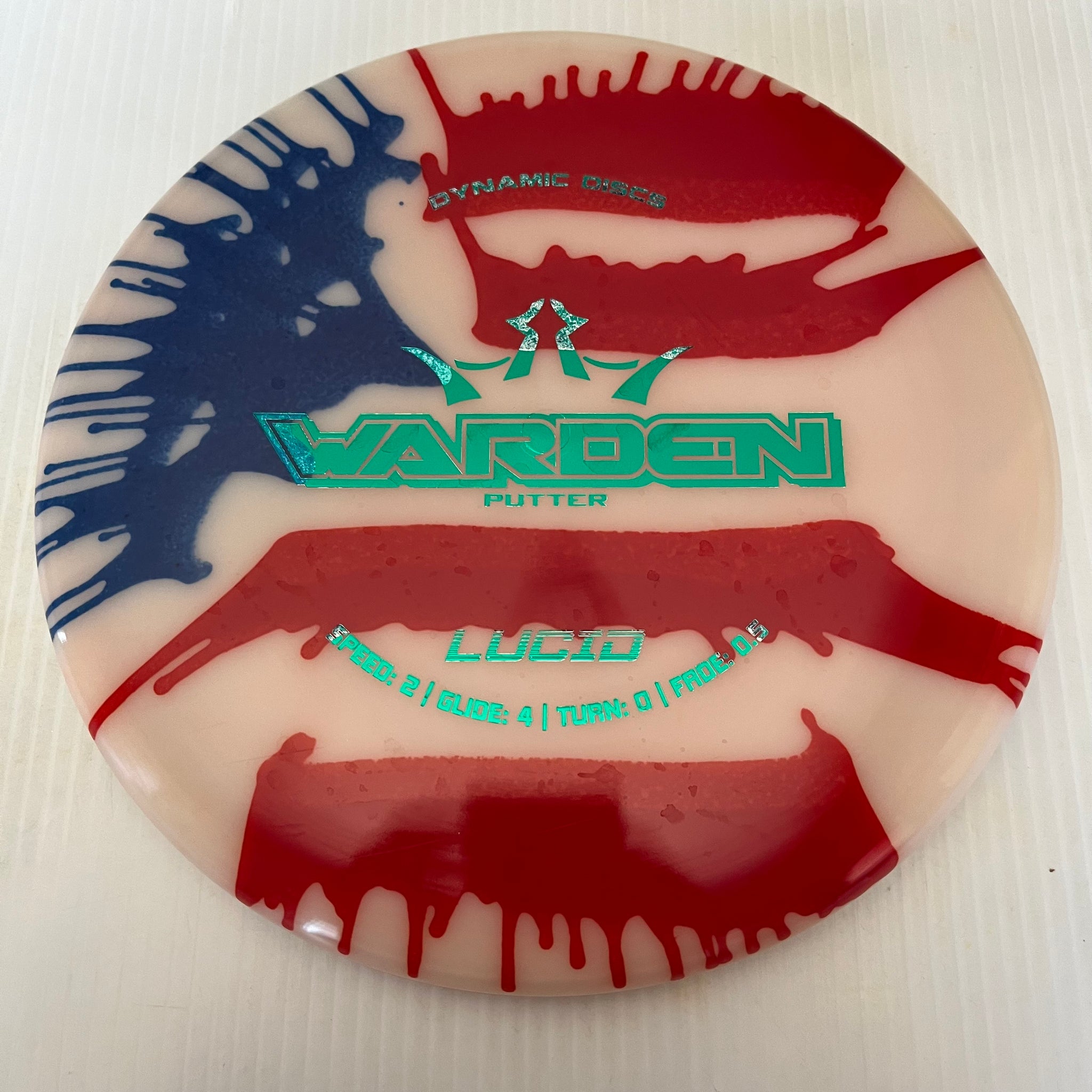 Dynamic Discs MyDye Lucid Warden 2/4/0/0.5