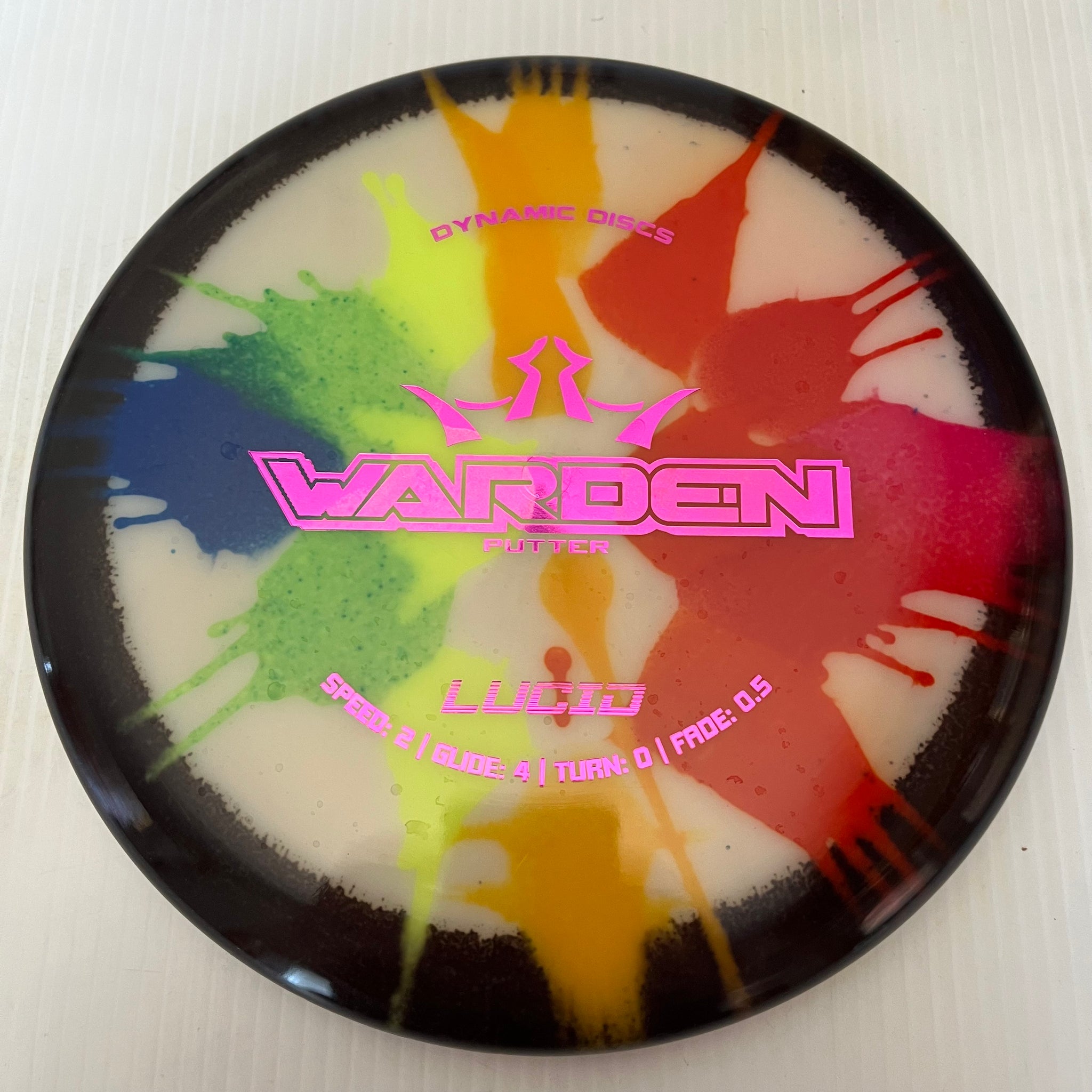 Dynamic Discs MyDye Lucid Warden 2/4/0/0.5
