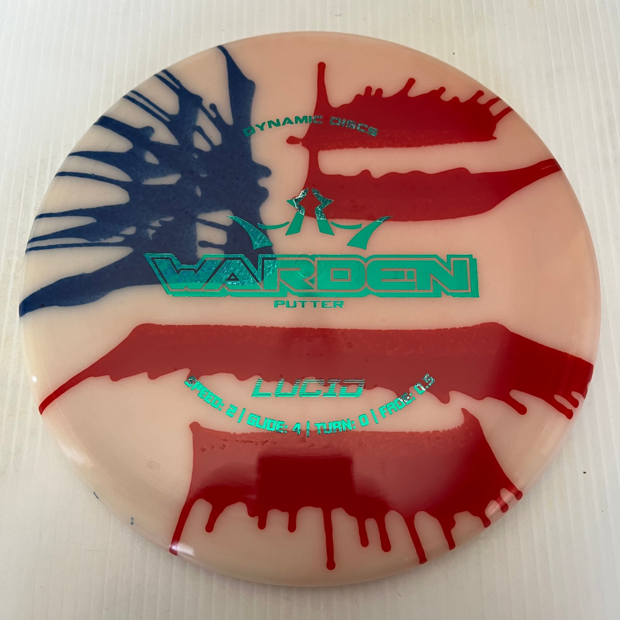 Dynamic Discs MyDye Lucid Warden 2/4/0/0.5