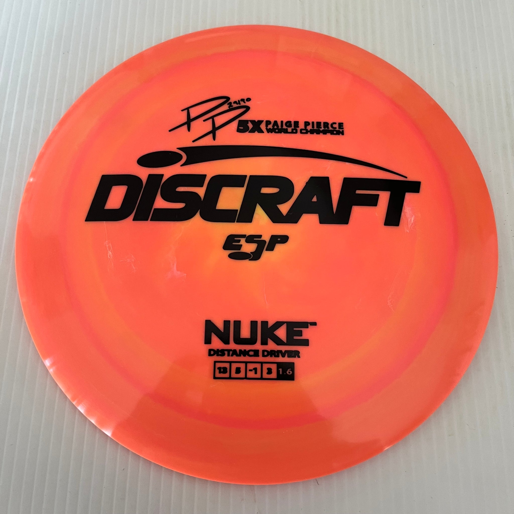 Discraft 5x Paige Pierce ESP Nuke 13/5/-1/3 (173-174g)