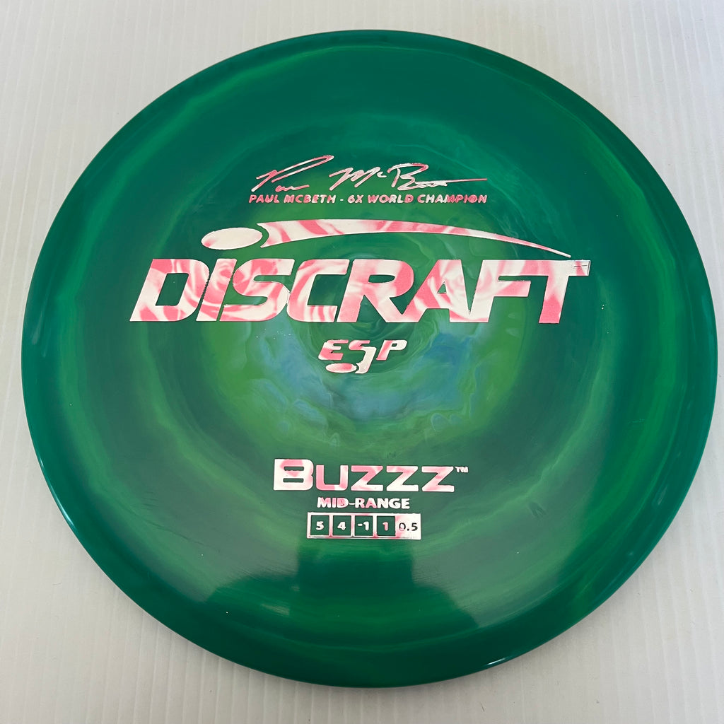 Discraft 6x Paul McBeth ESP Buzzz 5/4/-1/1 (177+g)