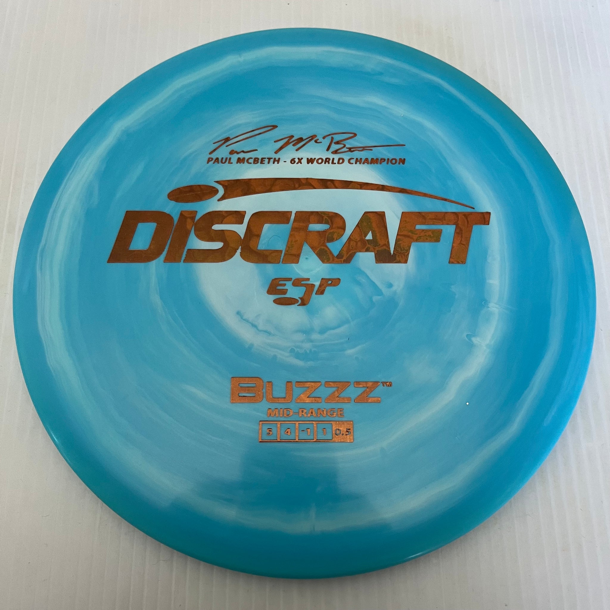 Discraft 6x Paul McBeth ESP Buzzz 5/4/-1/1 (177+g)