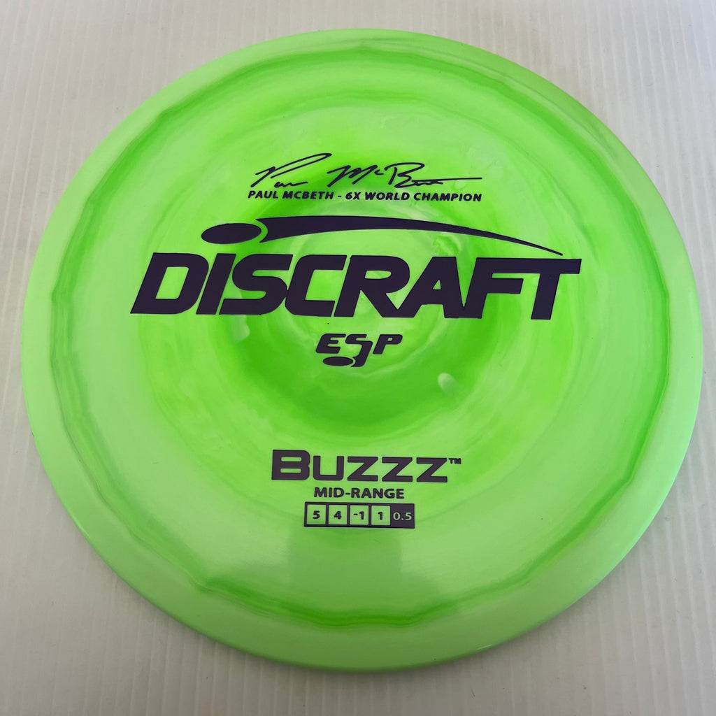 Discraft 6x Paul McBeth ESP Buzzz 5/4/-1/1 (177+g)