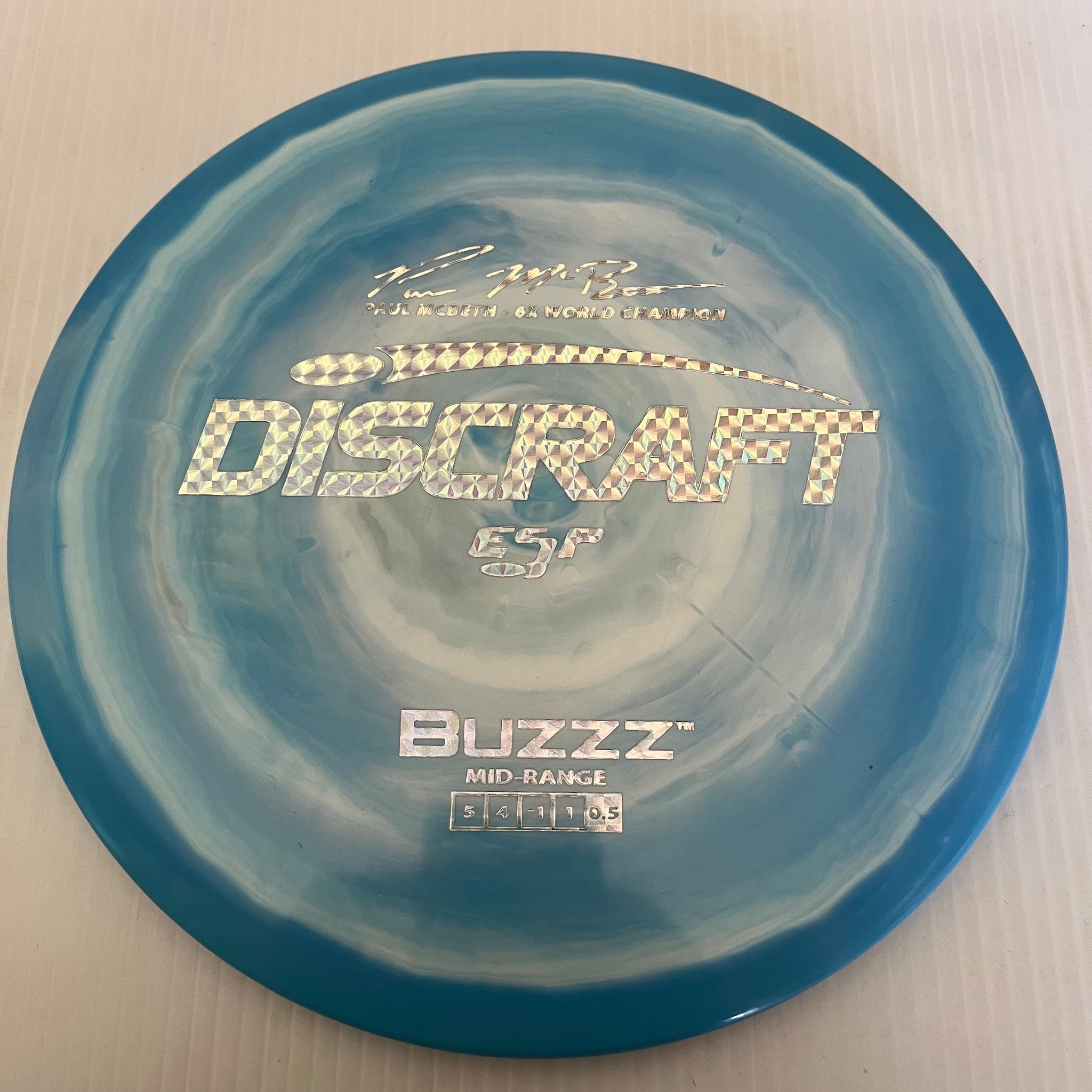 Discraft 6x Paul McBeth ESP Buzzz 5/4/-1/1 (177+g)