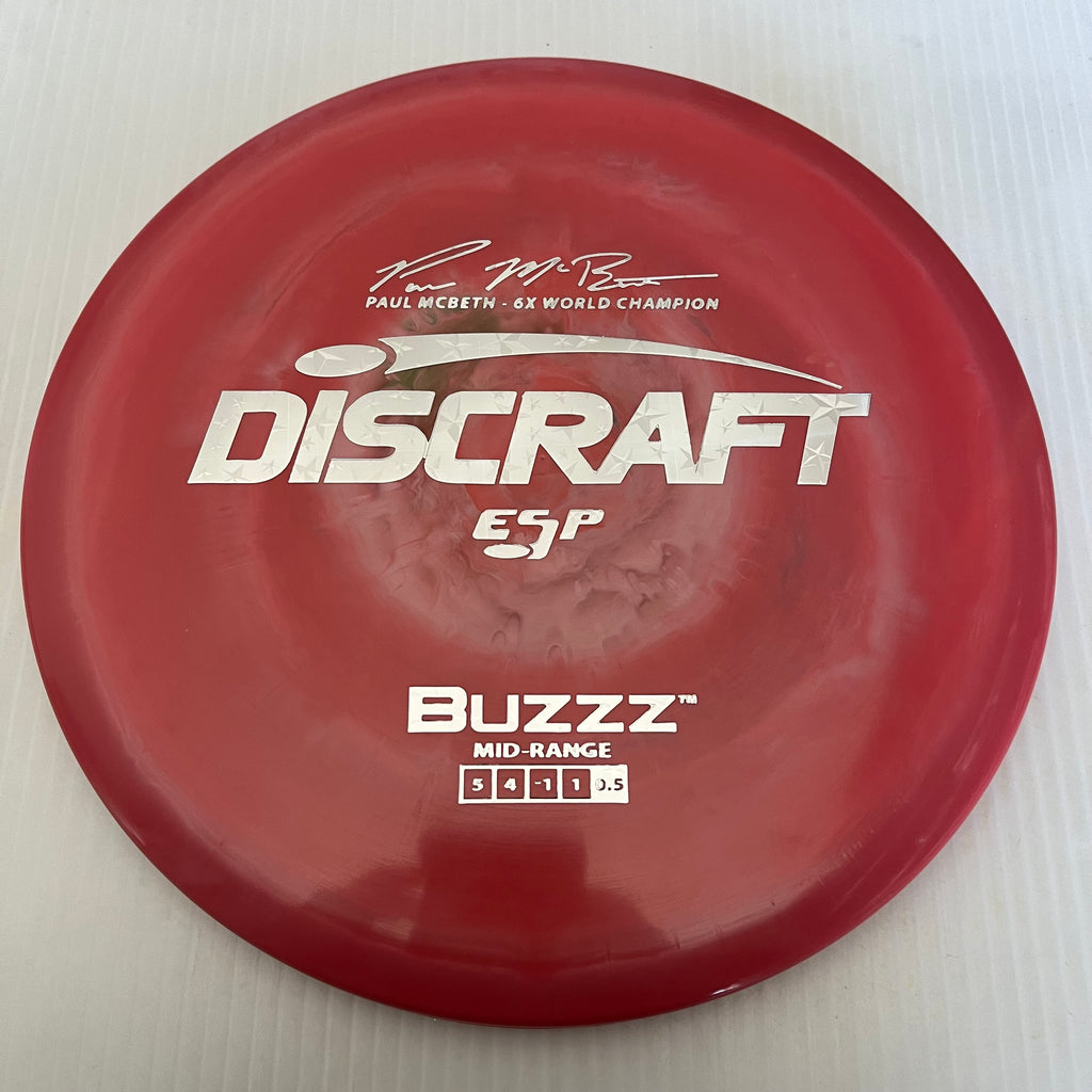 Discraft 6x Paul McBeth ESP Buzzz 5/4/-1/1 (177+g)