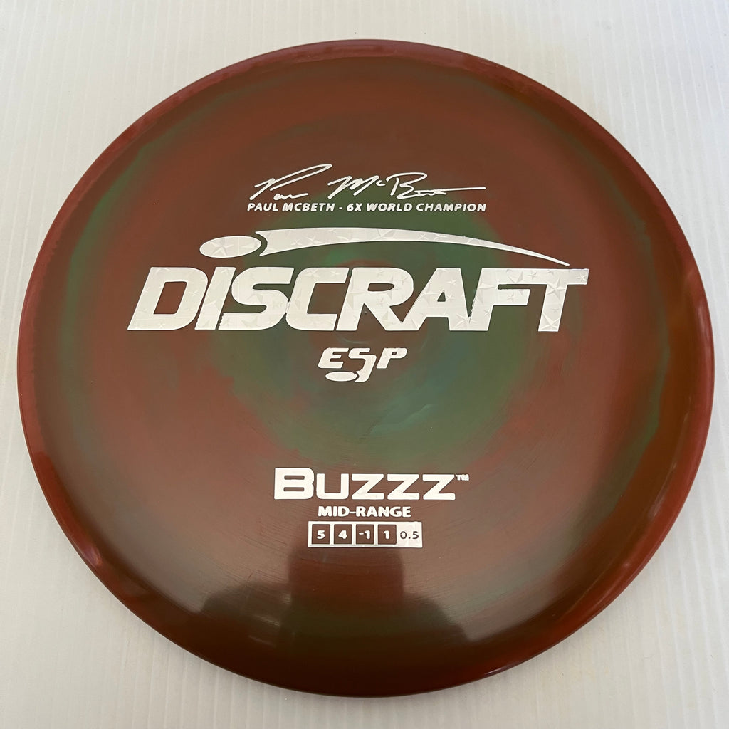 Discraft 6x Paul McBeth ESP Buzzz 5/4/-1/1 (177+g)
