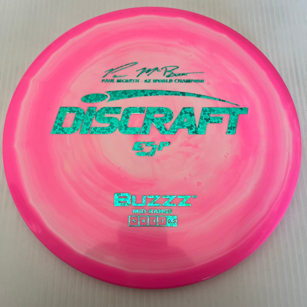 Discraft 6x Paul McBeth ESP Buzzz 5/4/-1/1 (177+g)