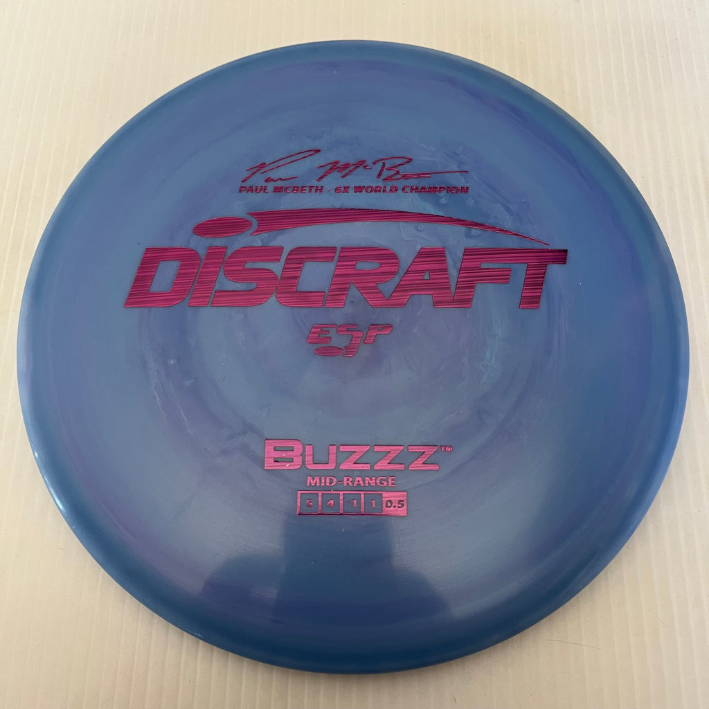 Discraft 6x Paul McBeth ESP Buzzz 5/4/-1/1 (Lightweights)