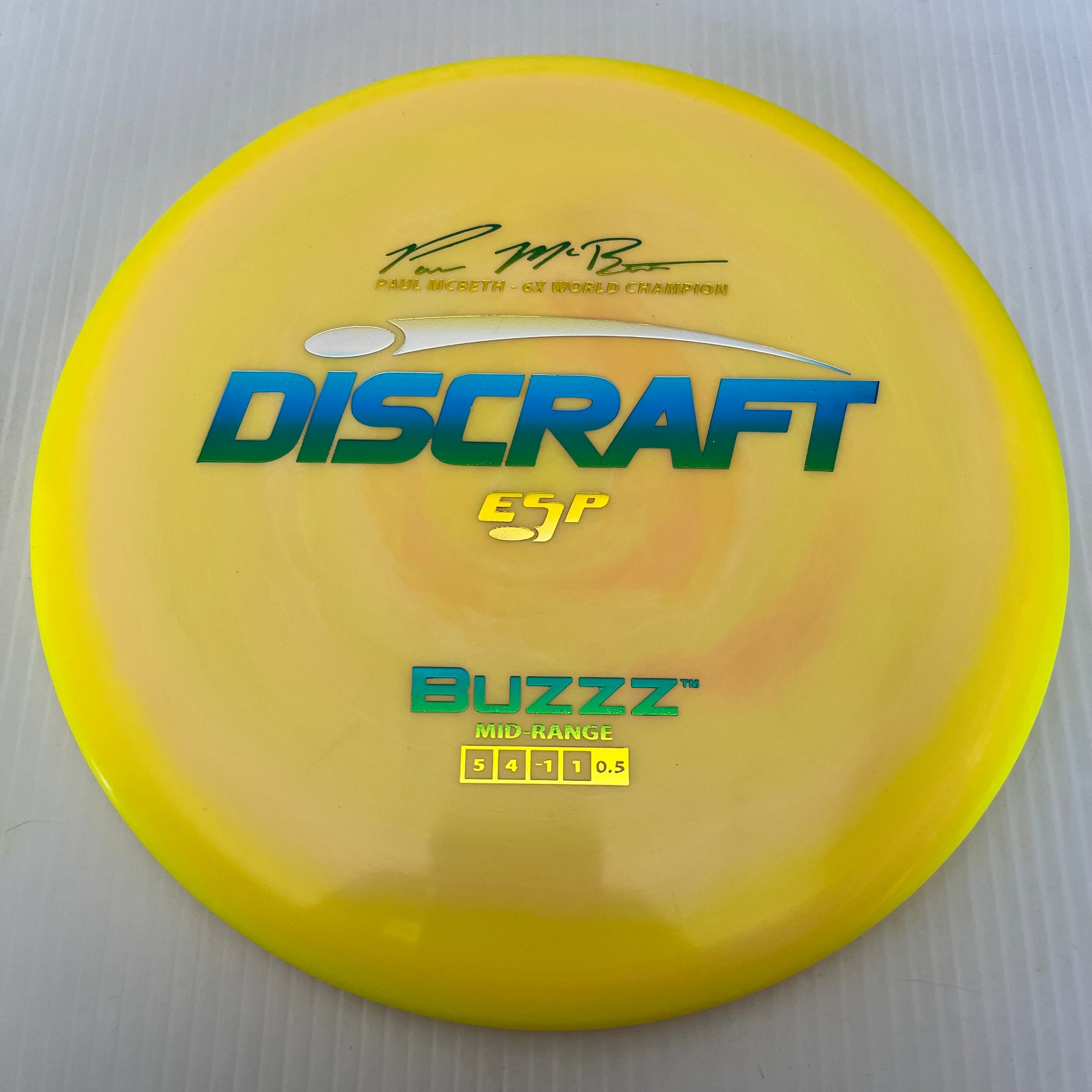 Discraft 6x Paul McBeth ESP Buzzz 5/4/-1/1 (Lightweights)