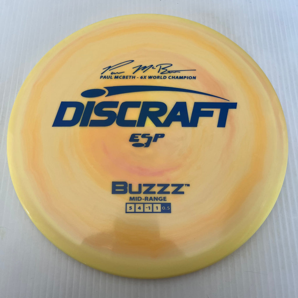 Discraft 6x Paul McBeth ESP Buzzz 5/4/-1/1 (Lightweights)
