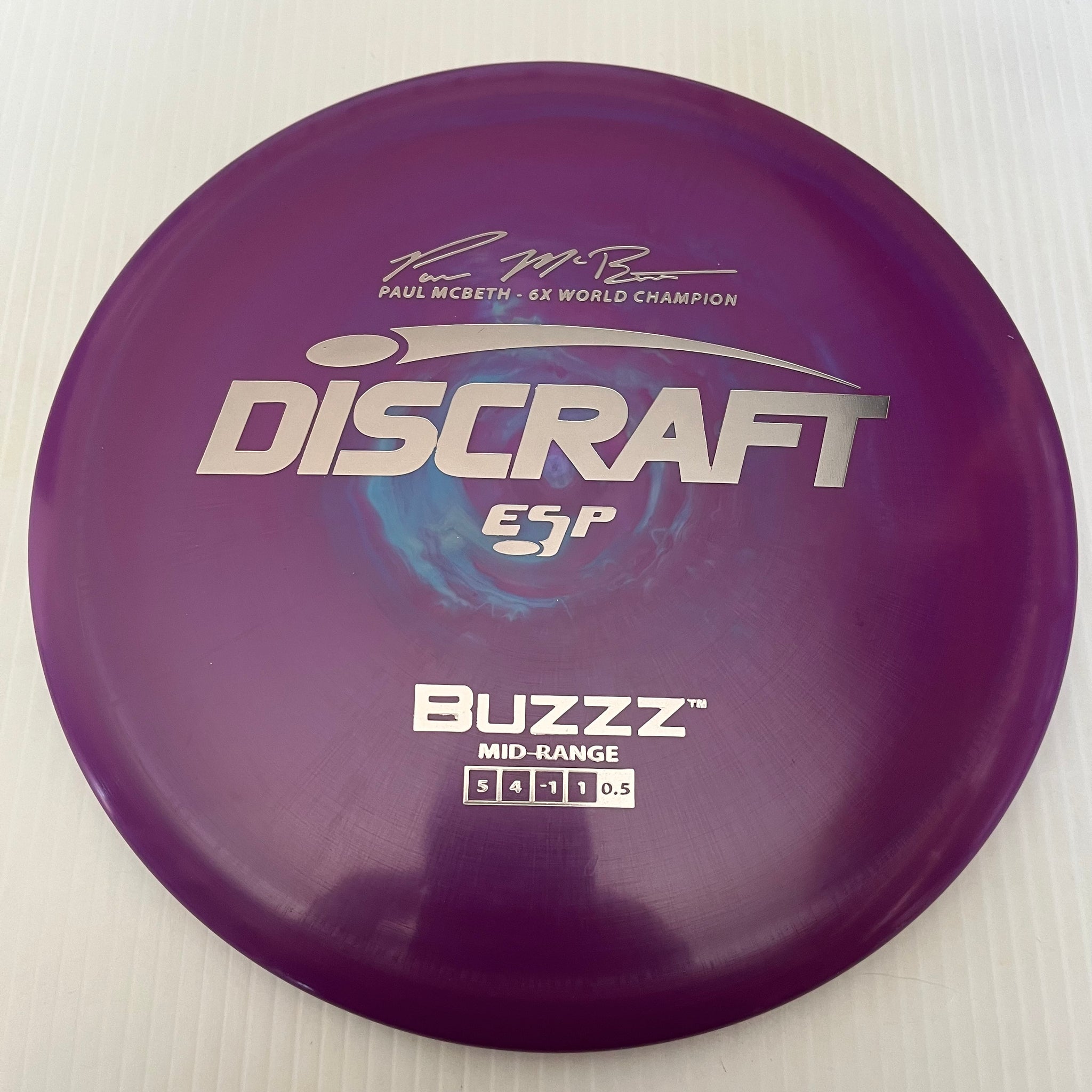 Discraft 6x Paul McBeth ESP Buzzz 5/4/-1/1 (Lightweights)