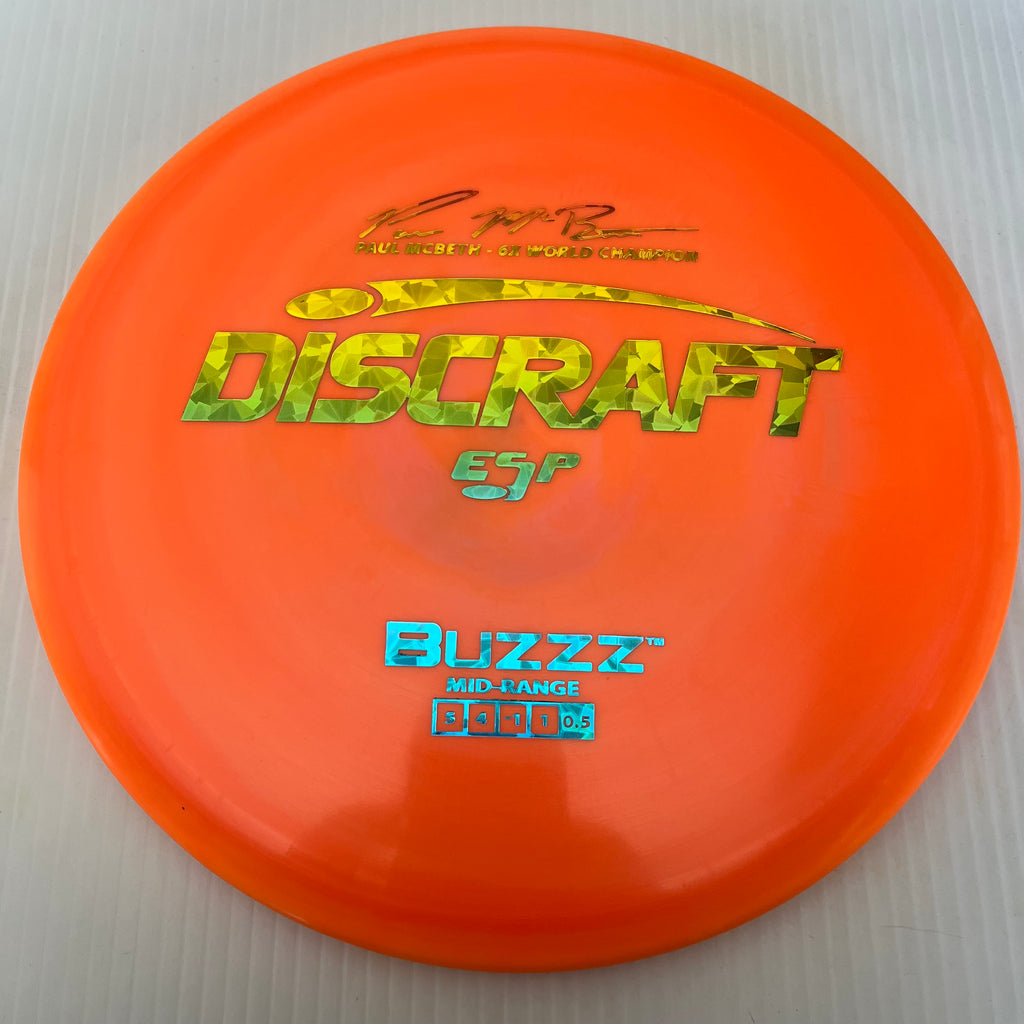 Discraft 6x Paul McBeth ESP Buzzz 5/4/-1/1 (Lightweights)