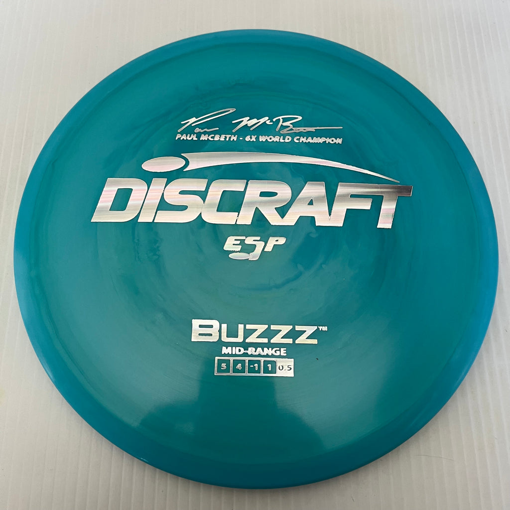 Discraft 6x Paul McBeth ESP Buzzz 5/4/-1/1 (Lightweights)