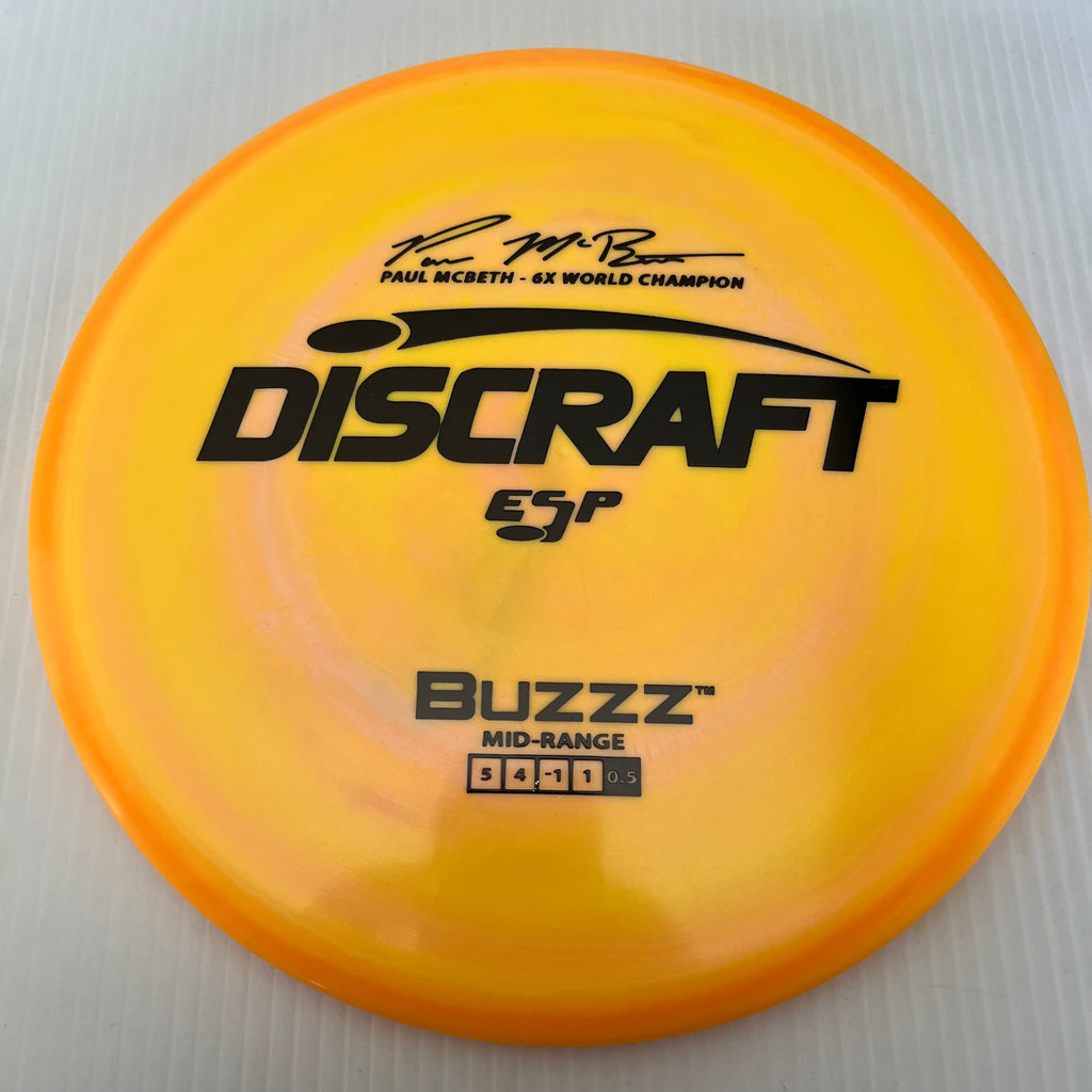 Discraft 6x Paul McBeth ESP Buzzz 5/4/-1/1 (Lightweights)