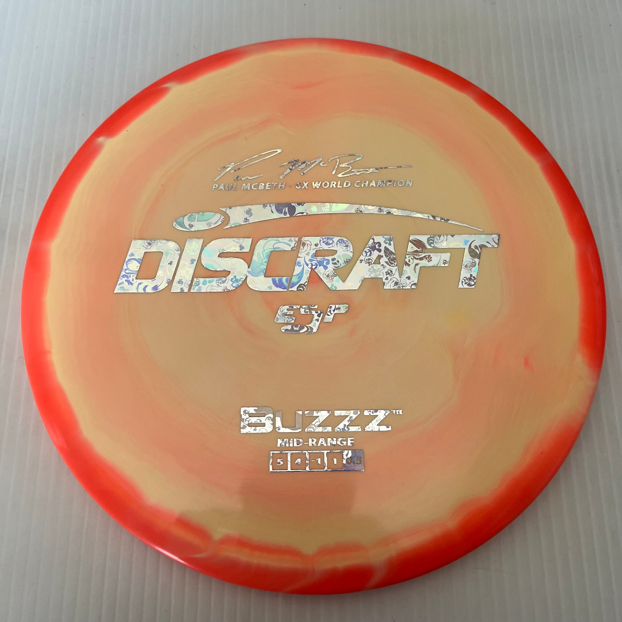 Discraft 6x Paul McBeth ESP Buzzz 5/4/-1/1 (Lightweights)