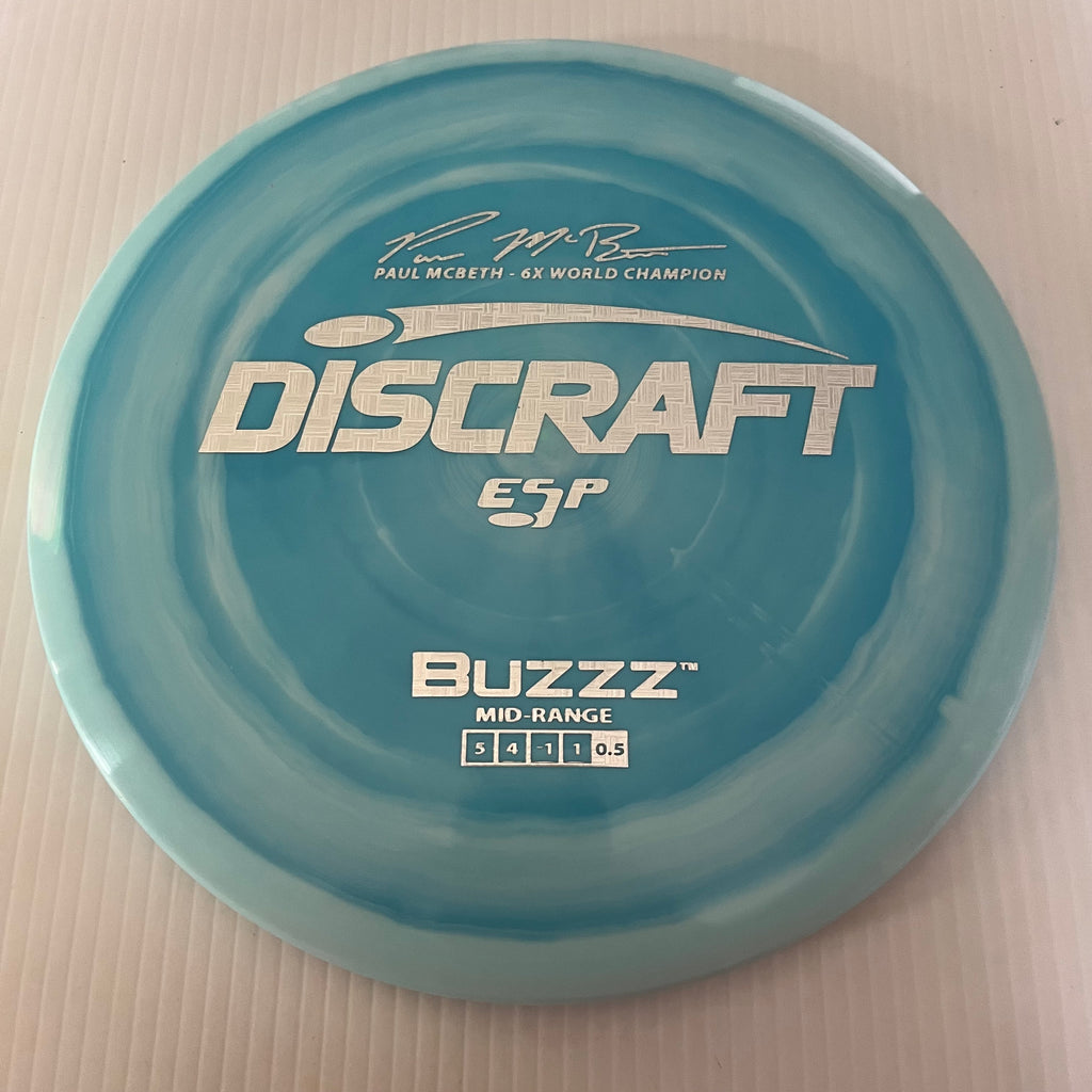 Discraft 6x Paul McBeth ESP Buzzz 5/4/-1/1 (177+g)