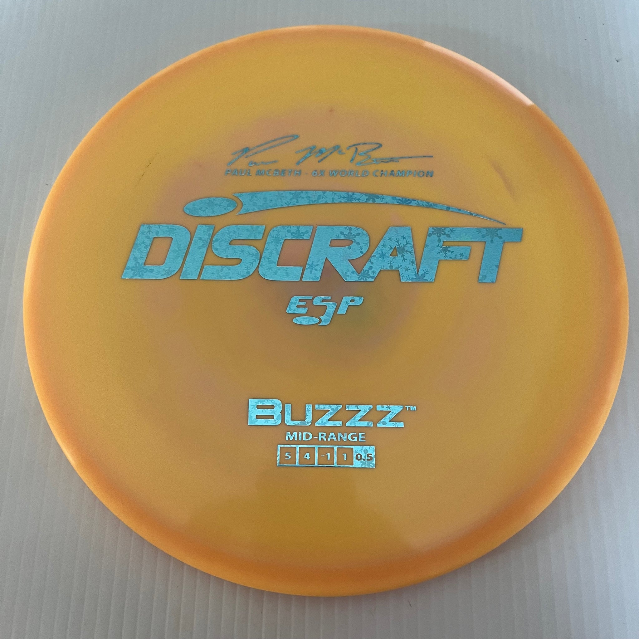 Discraft 6x Paul McBeth ESP Buzzz 5/4/-1/1 (177+g)