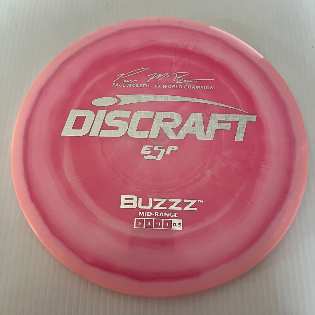 Discraft 6x Paul McBeth ESP Buzzz 5/4/-1/1 (177+g)