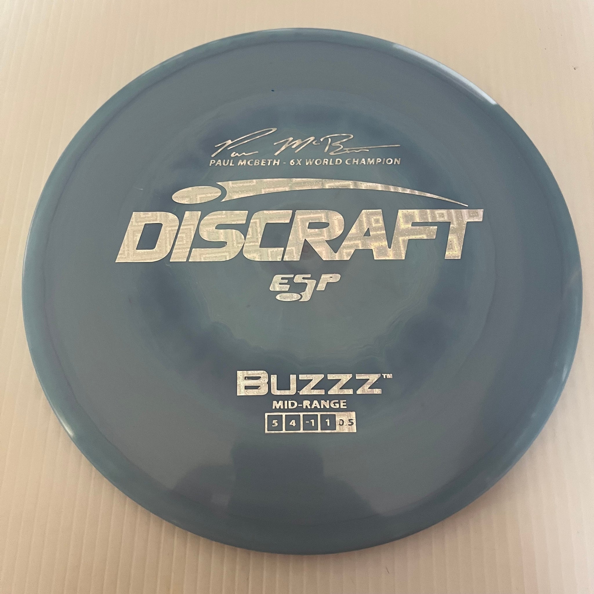 Discraft 6x Paul McBeth ESP Buzzz 5/4/-1/1 (177+g)