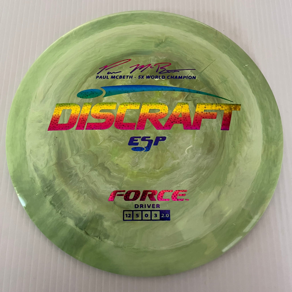 Discraft 5x Paul McBeth ESP Force 12/5/0/3 (173-174 grams)