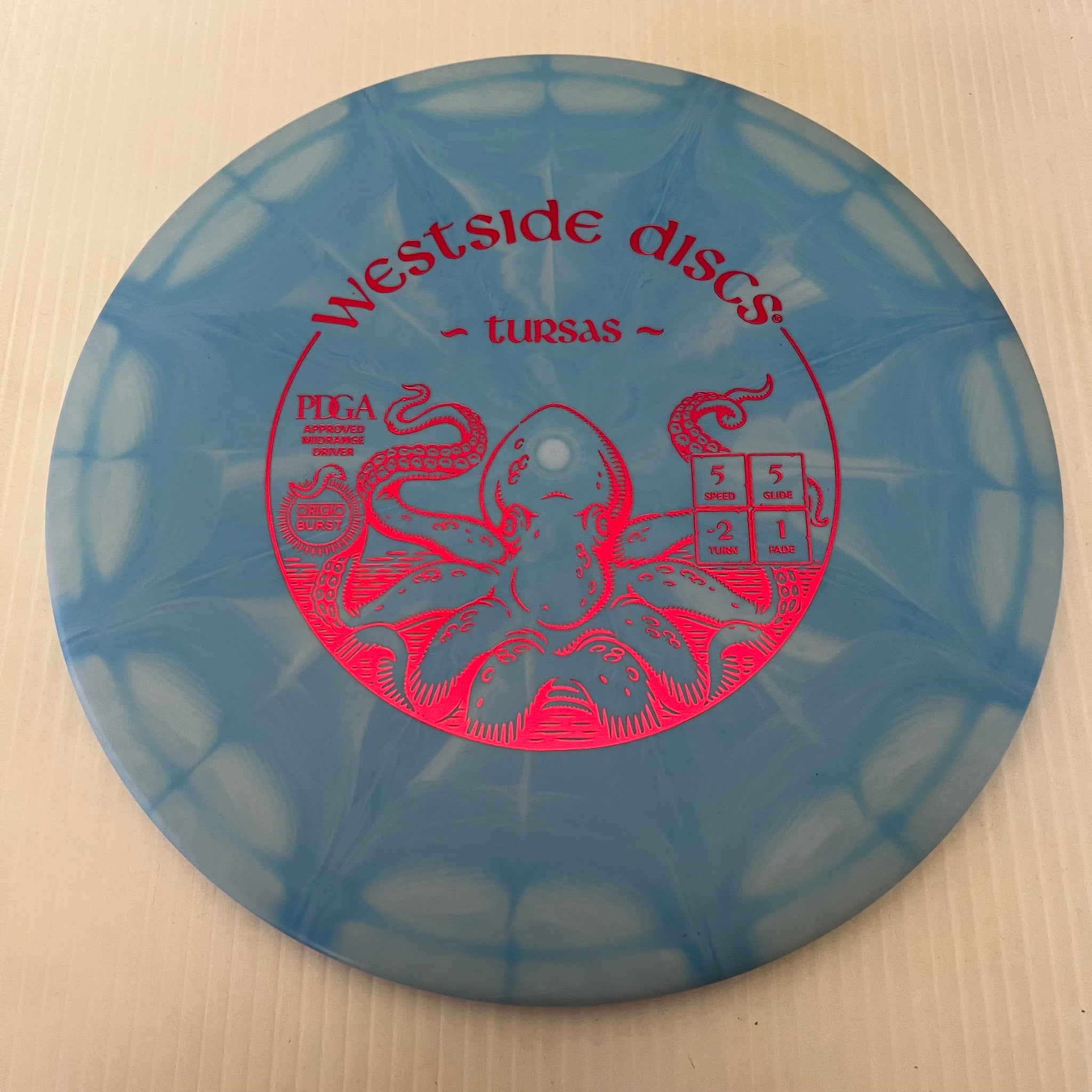 Westside Discs Origio Burst Tursas 5/5/-2/1