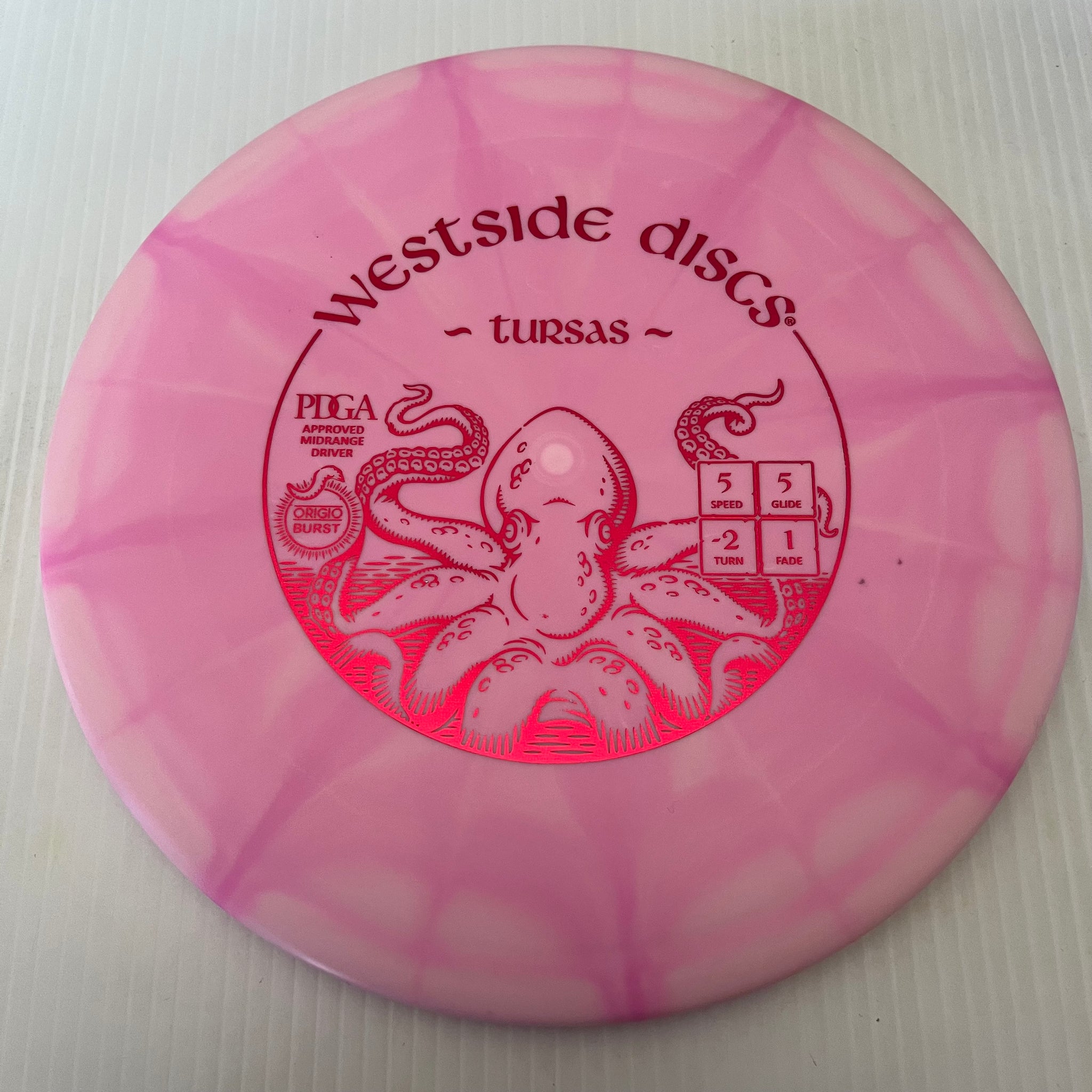 Westside Discs Origio Burst Tursas 5/5/-2/1