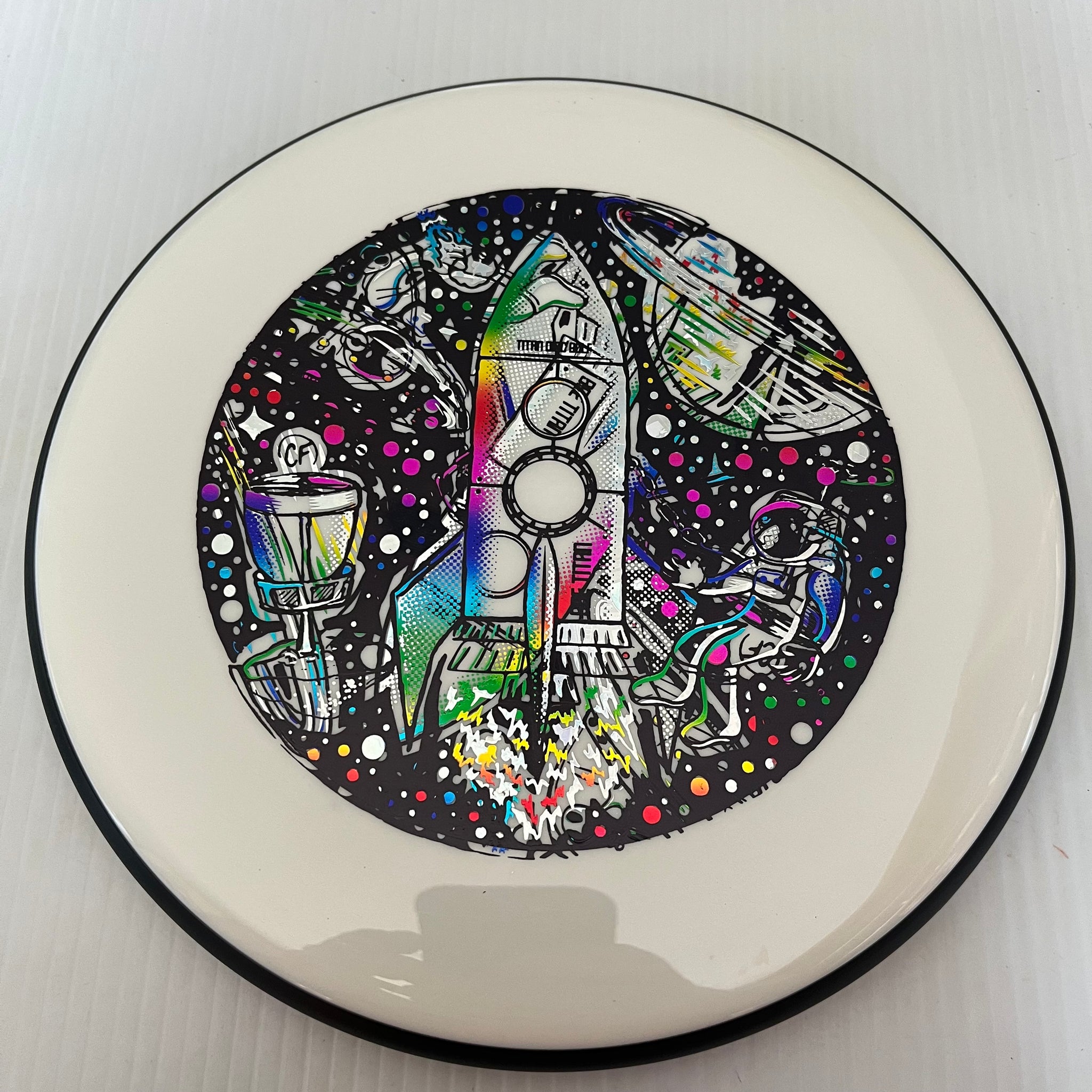 MVP Limited Edition "Space Shuttle" Cory Fausch Designed Neutron Glitch Misprint 1/7/0/0