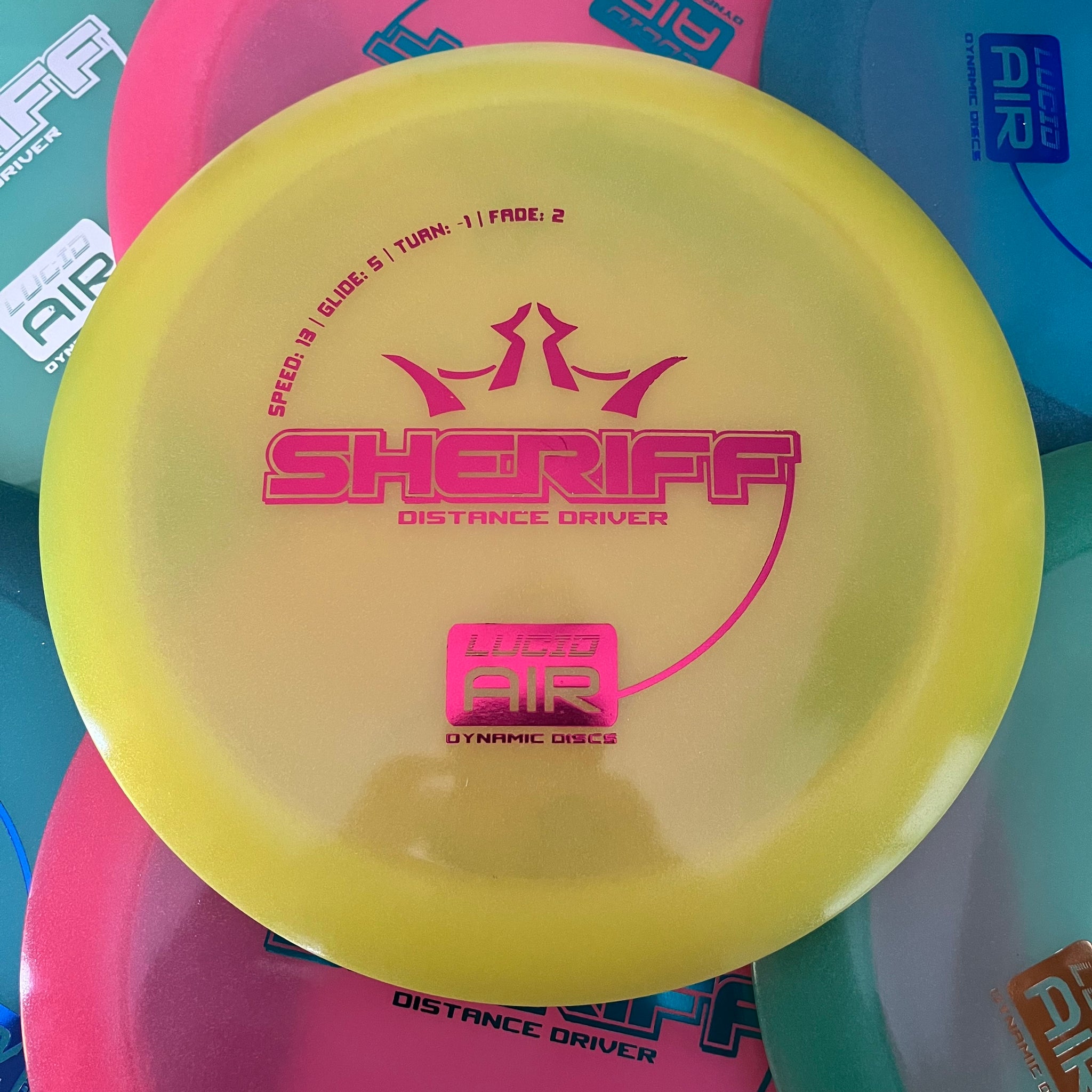 Dynamic Discs Lucid Air Sheriff 13/5/-1/2