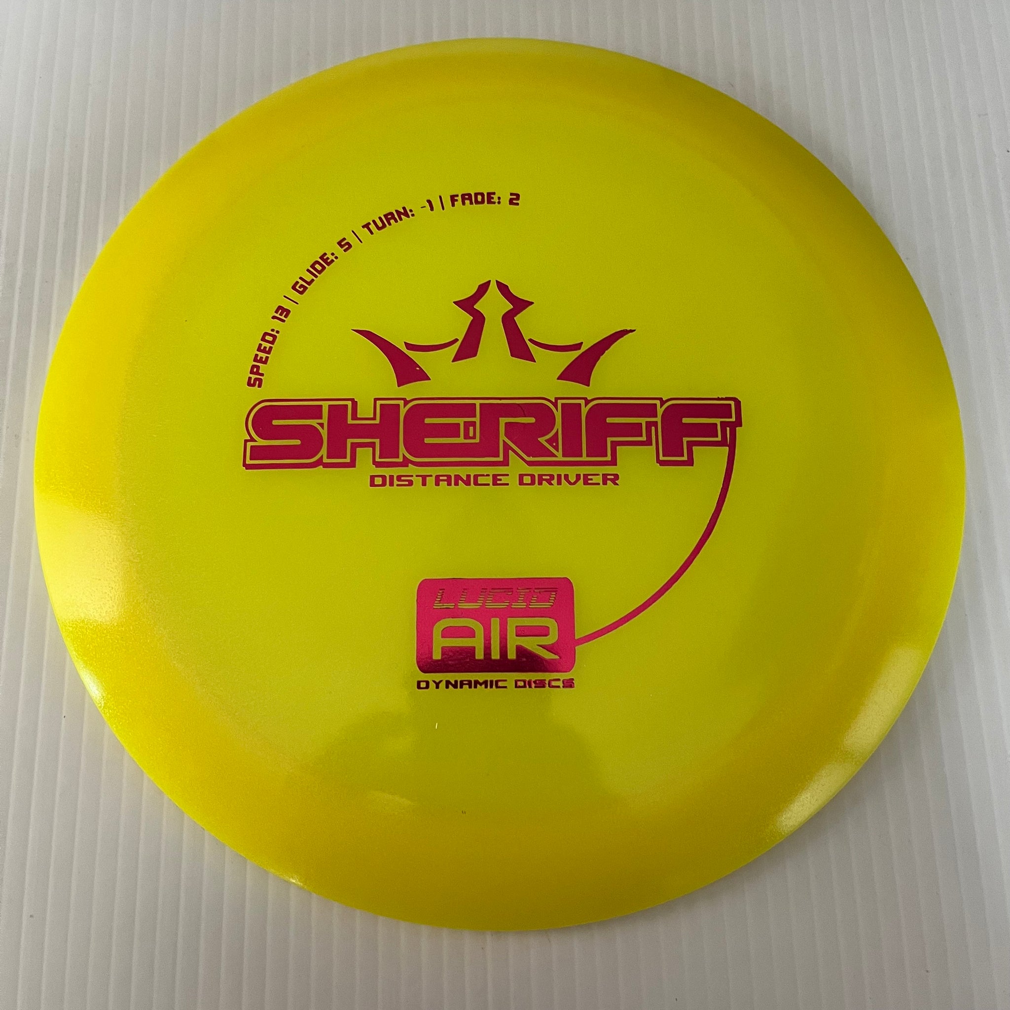 Dynamic Discs Lucid Air Sheriff 13/5/-1/2