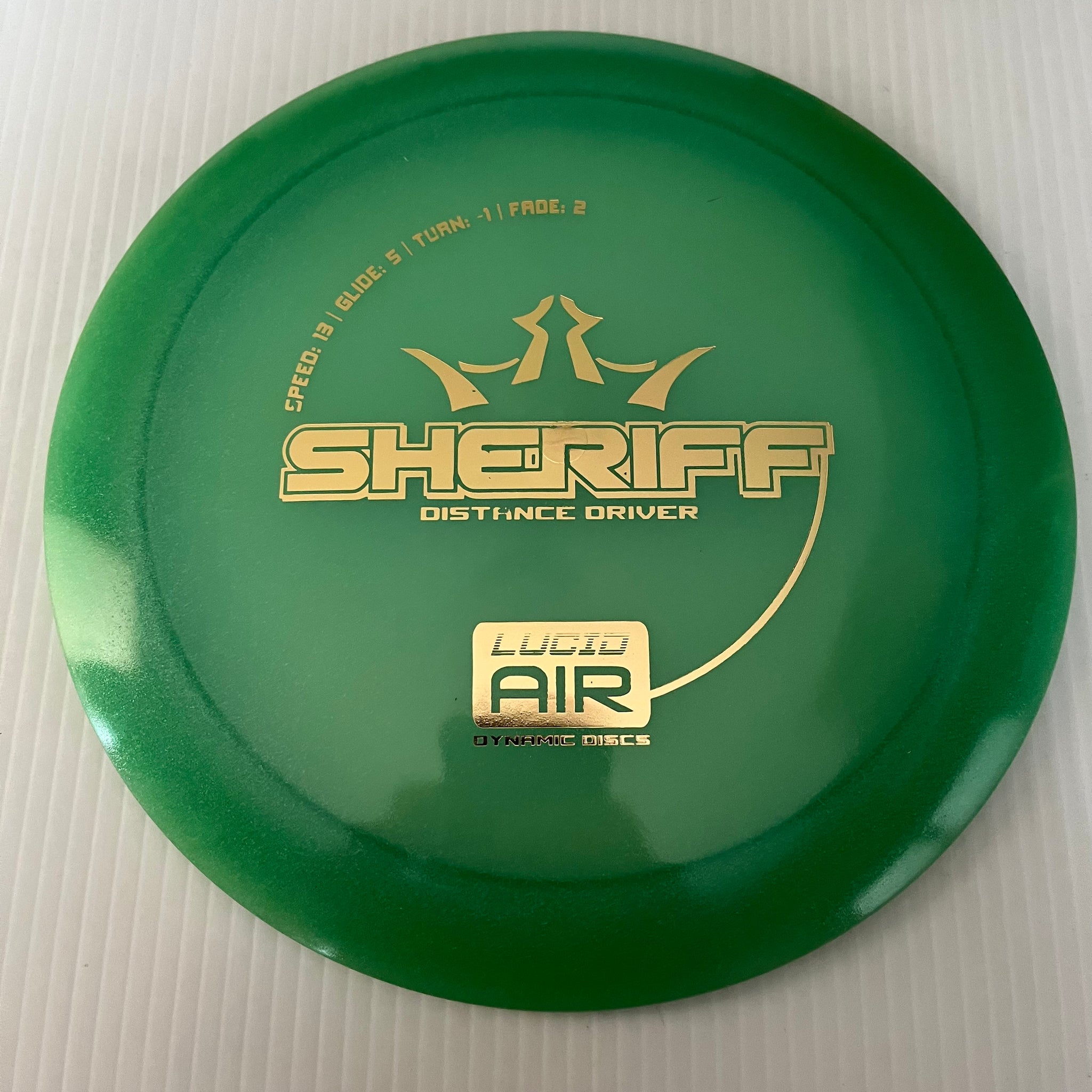 Dynamic Discs Lucid Air Sheriff 13/5/-1/2