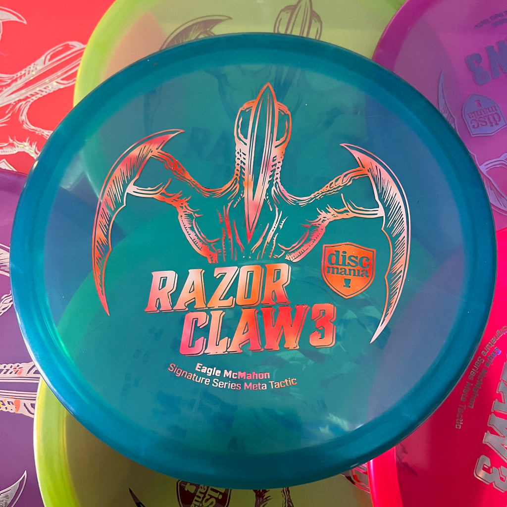 Discmania Razor Claw 3 Eagle McMahon Signature Meta Tactic 4/2/0/3