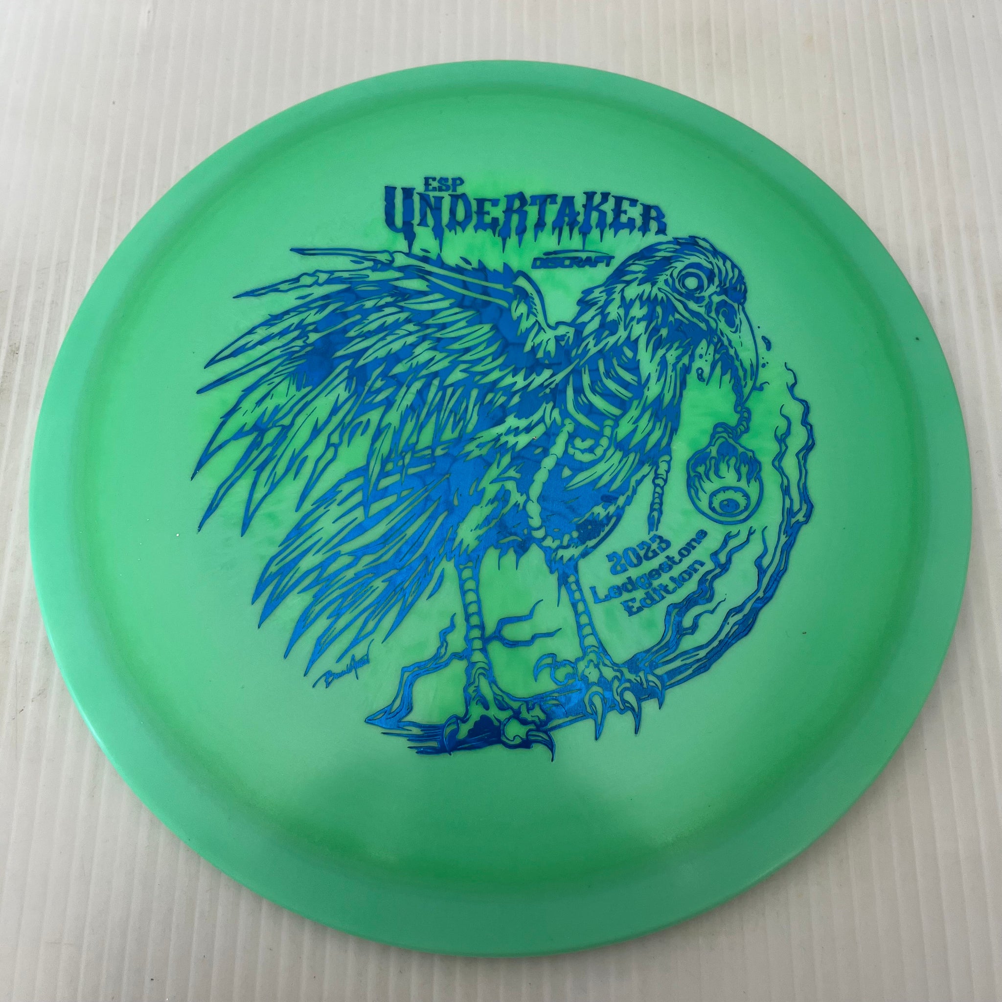 Discraft 2023 Ledgestone 150 Class ESP Undertaker 9/5/-1/2