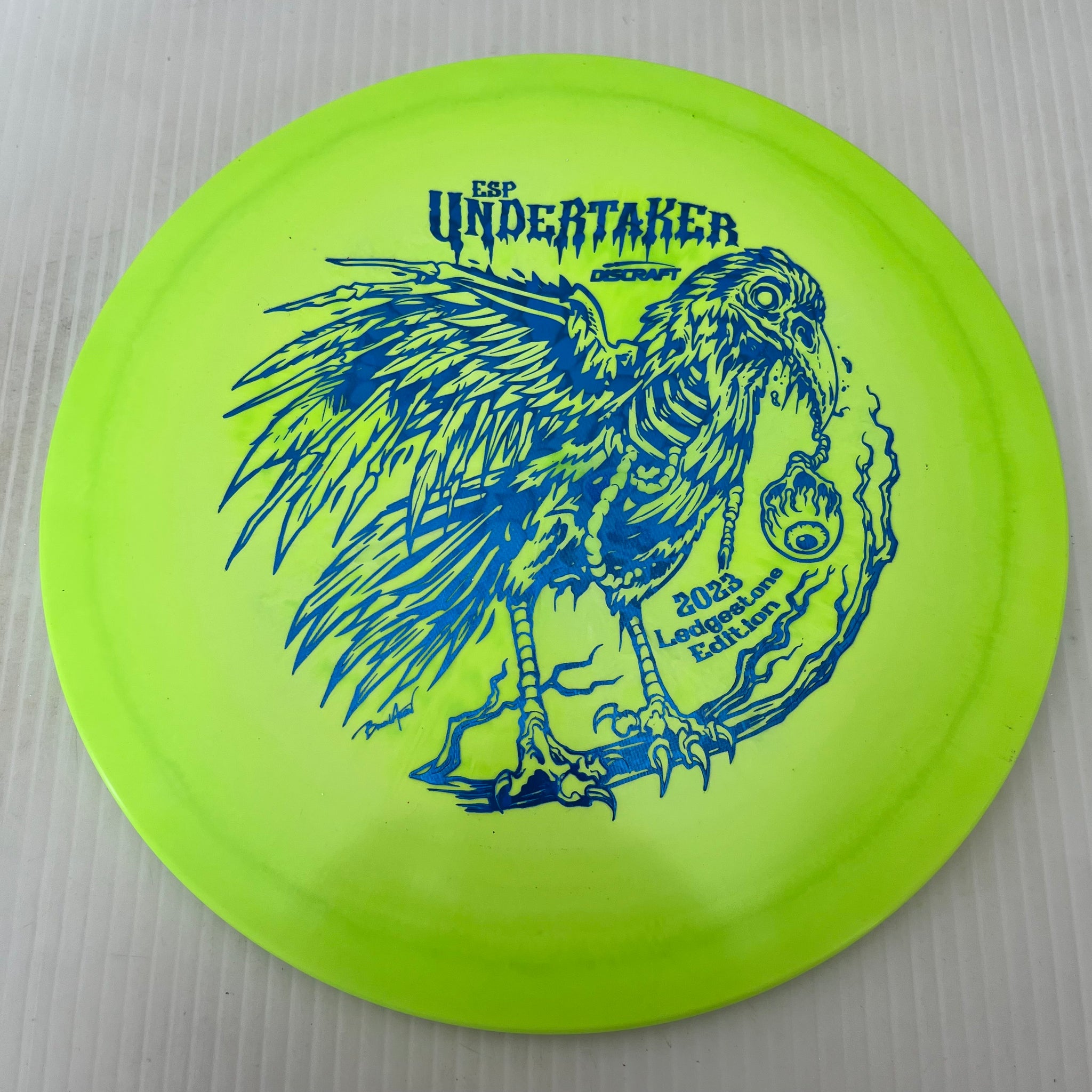 Discraft 2023 Ledgestone 150 Class ESP Undertaker 9/5/-1/2