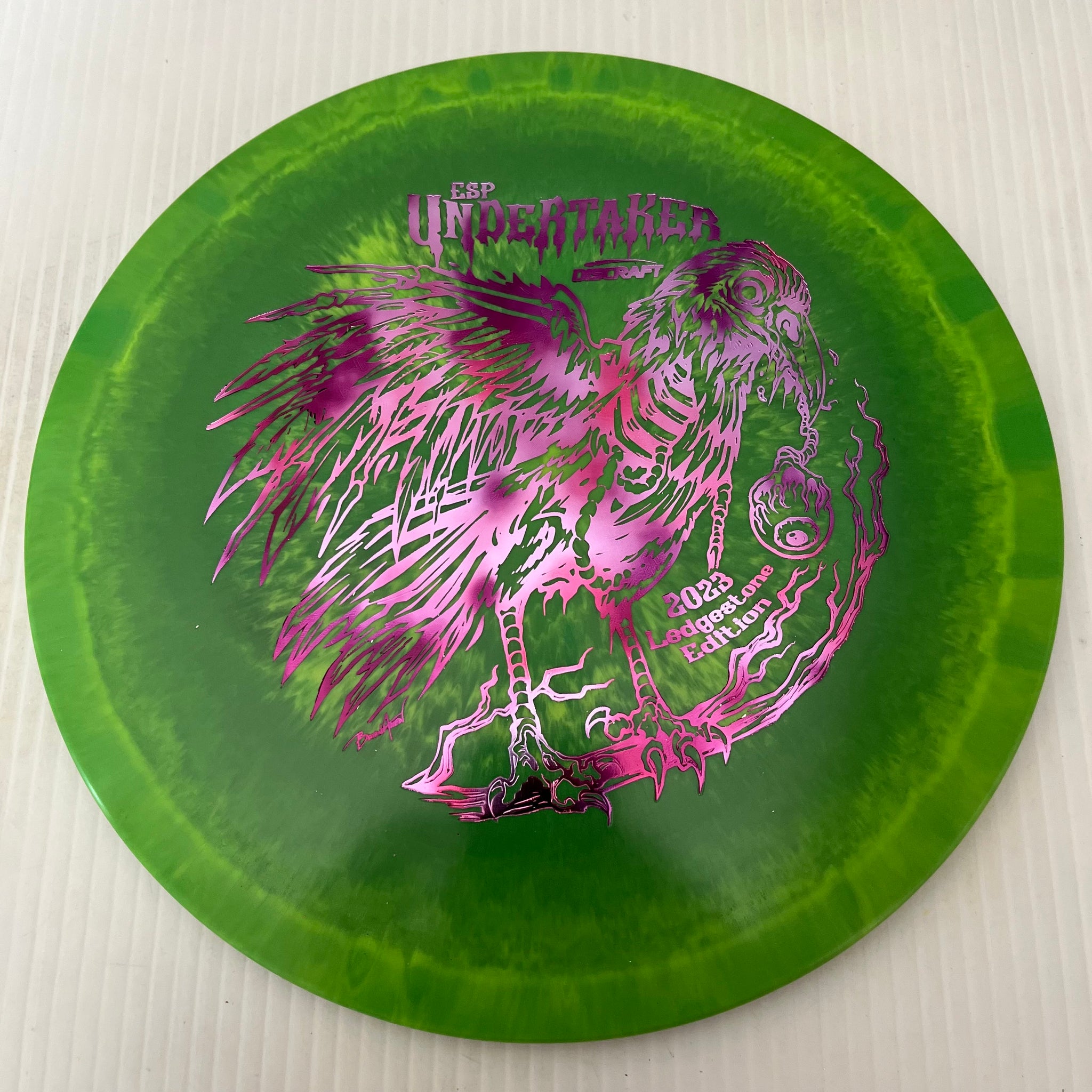 Discraft 2023 Ledgestone 150 Class ESP Undertaker 9/5/-1/2