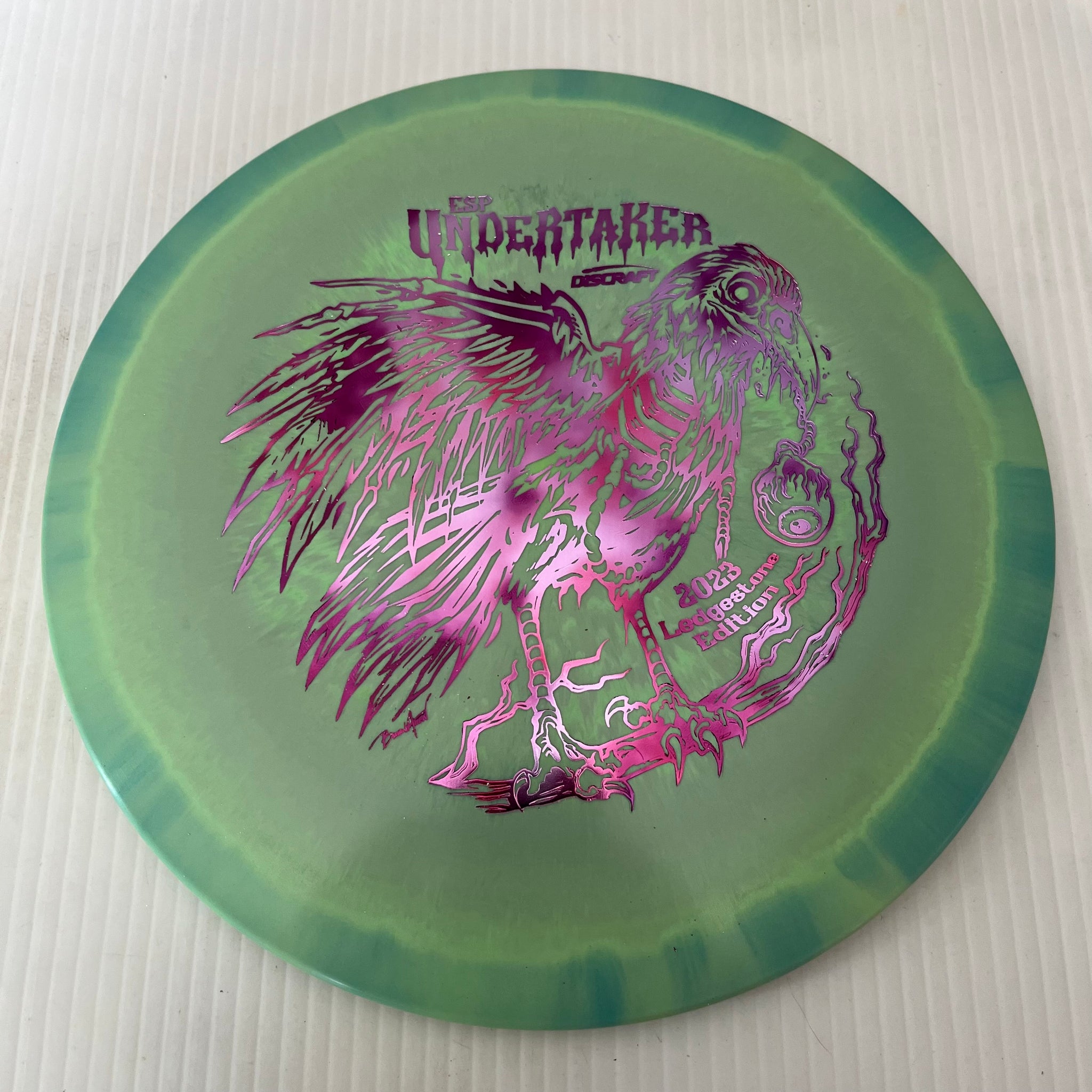 Discraft 2023 Ledgestone 150 Class ESP Undertaker 9/5/-1/2