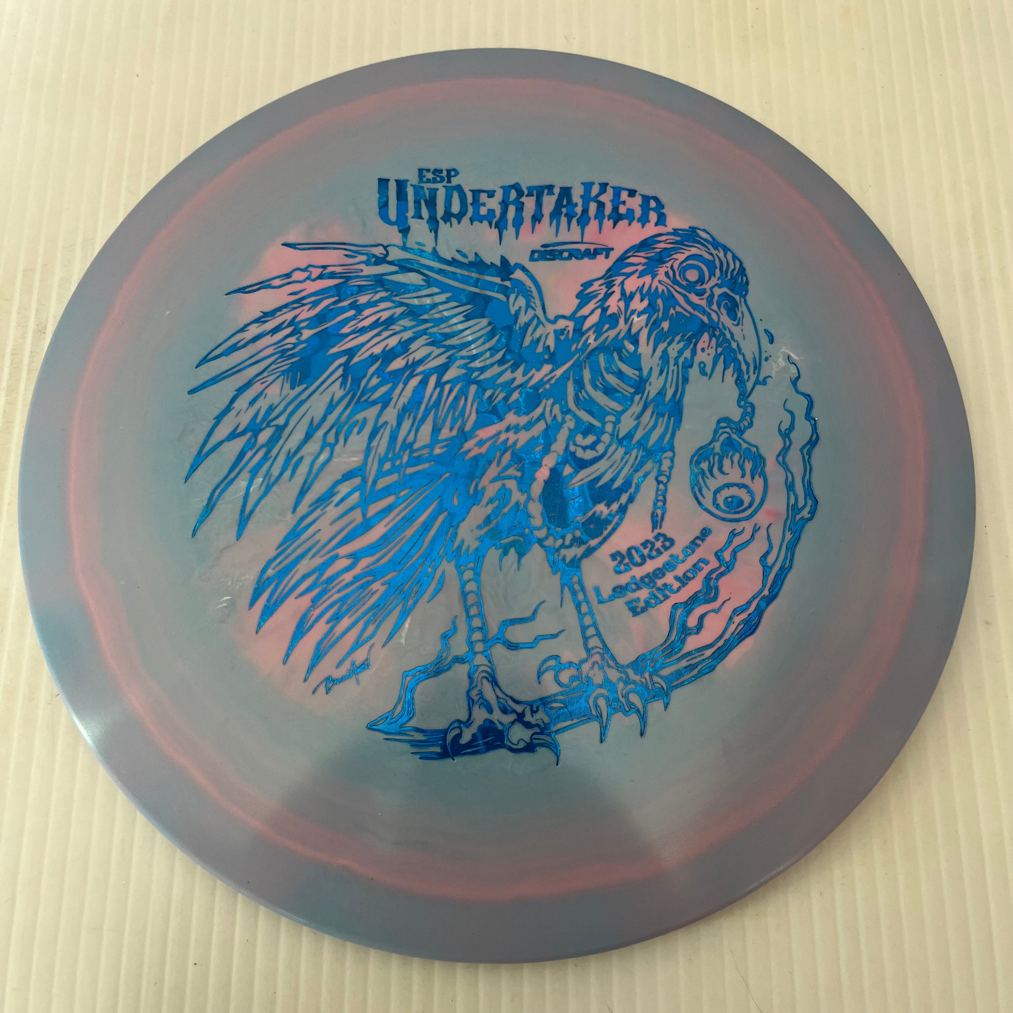 Discraft 2023 Ledgestone 150 Class ESP Undertaker 9/5/-1/2