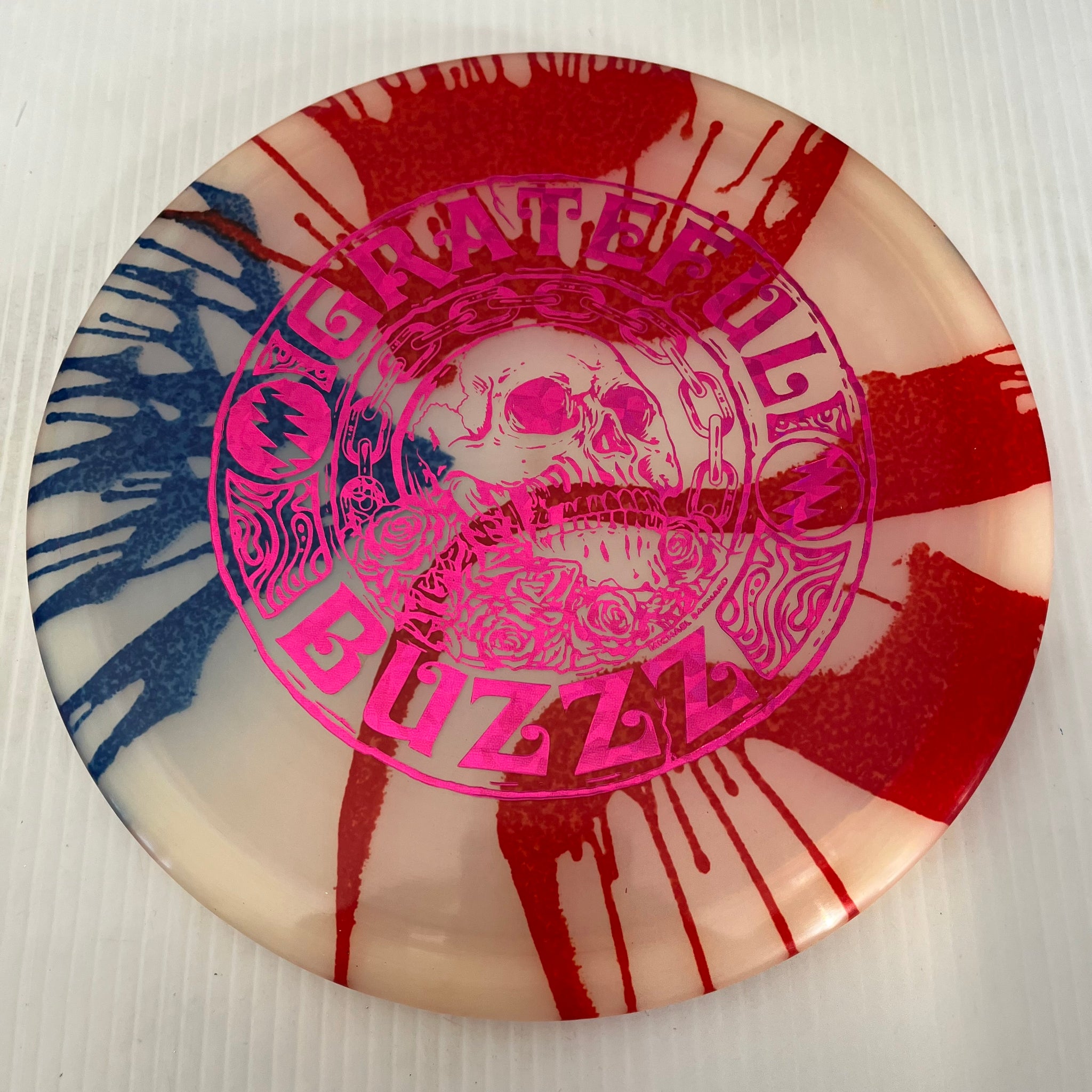 Discraft 2023 Ledgestone Fly Dye Z Grateful Buzzz 5/4/-1/1
