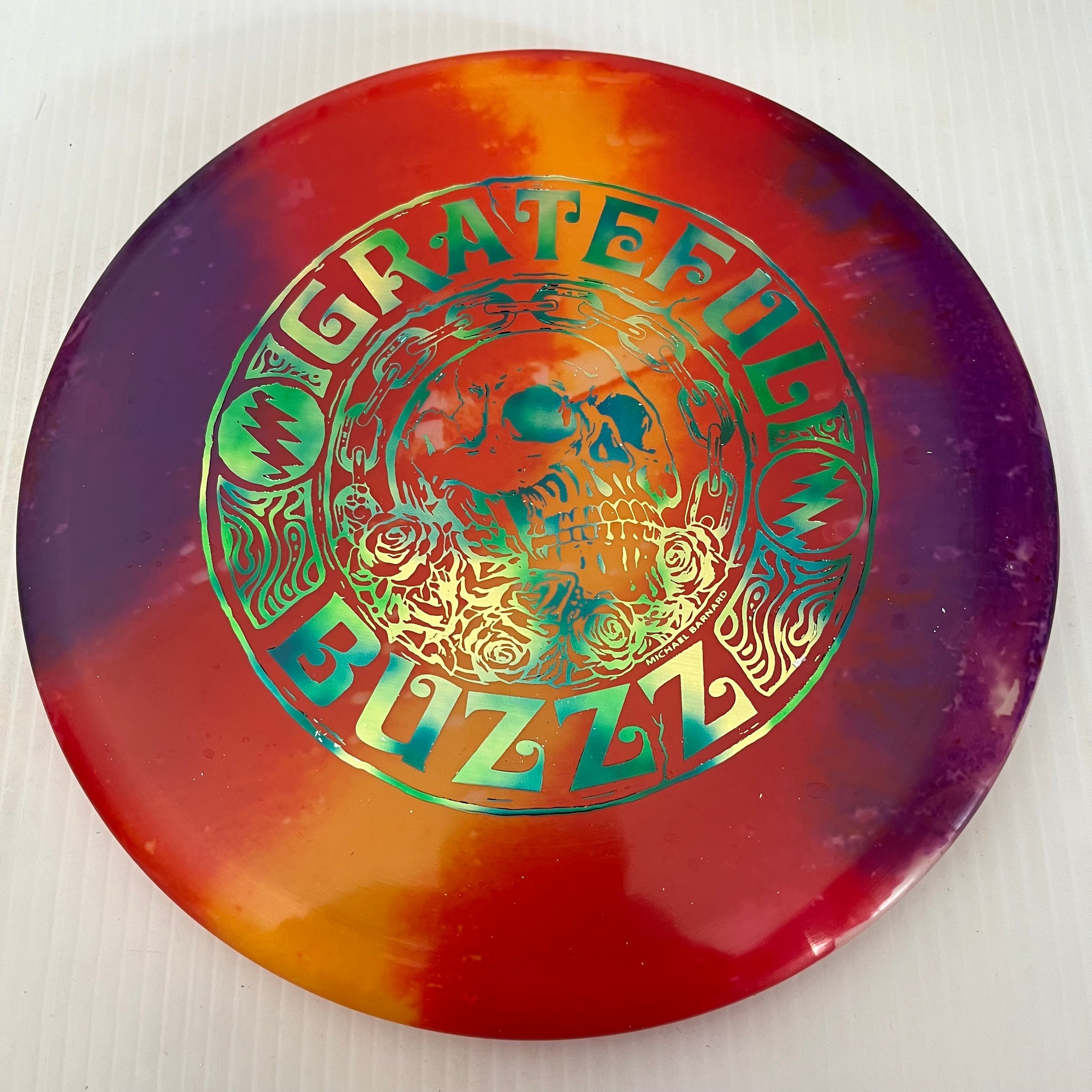 Discraft 2023 Ledgestone Fly Dye Z Grateful Buzzz 5/4/-1/1