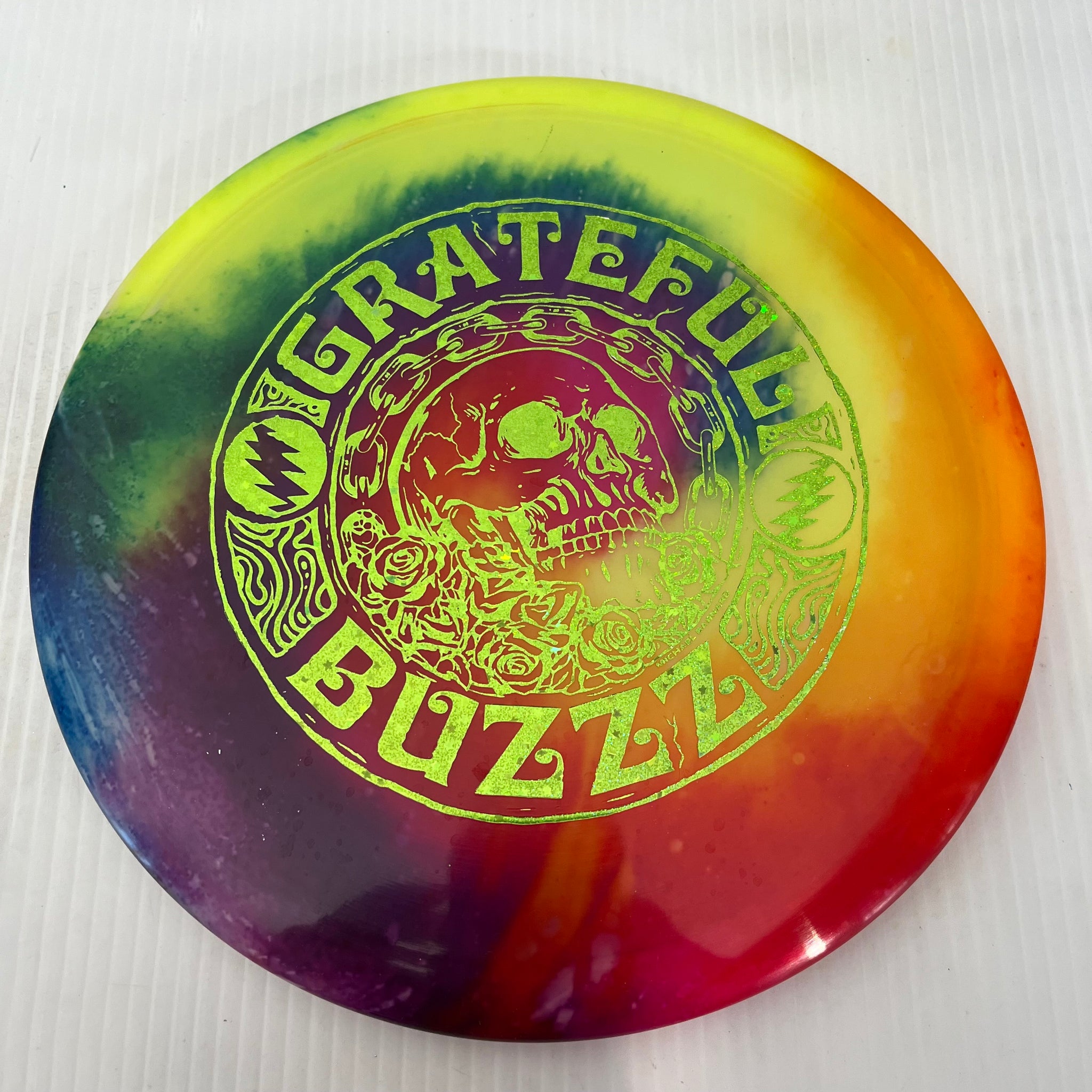 Discraft 2023 Ledgestone Fly Dye Z Grateful Buzzz 5/4/-1/1
