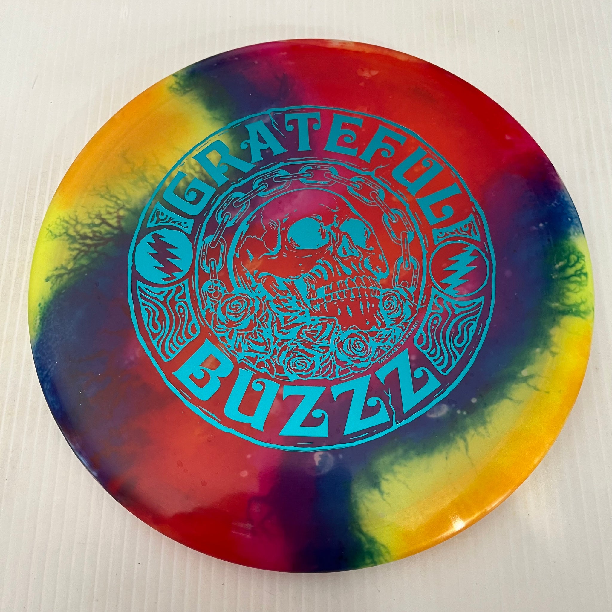 Discraft 2023 Ledgestone Fly Dye Z Grateful Buzzz 5/4/-1/1