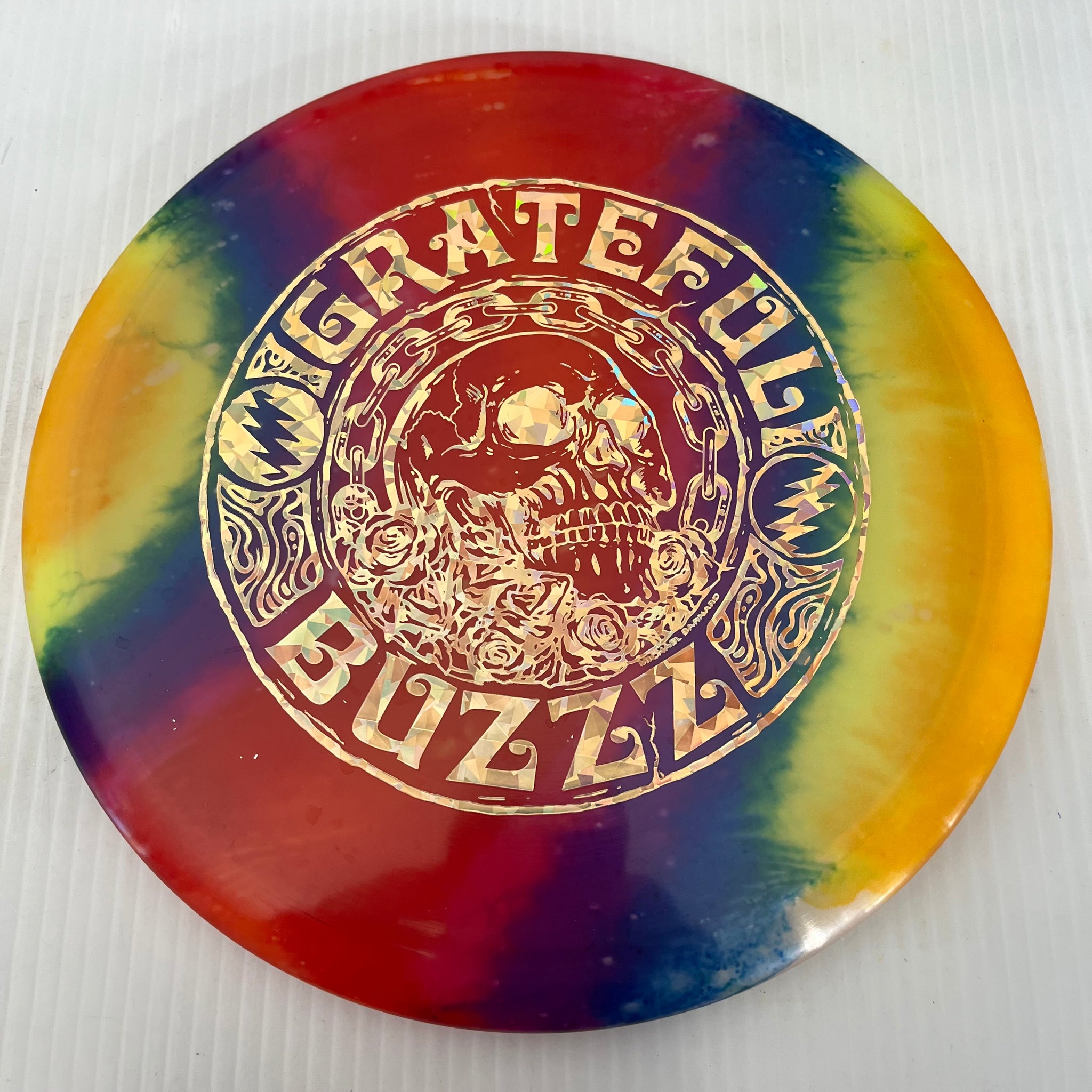 Discraft 2023 Ledgestone Fly Dye Z Grateful Buzzz 5/4/-1/1