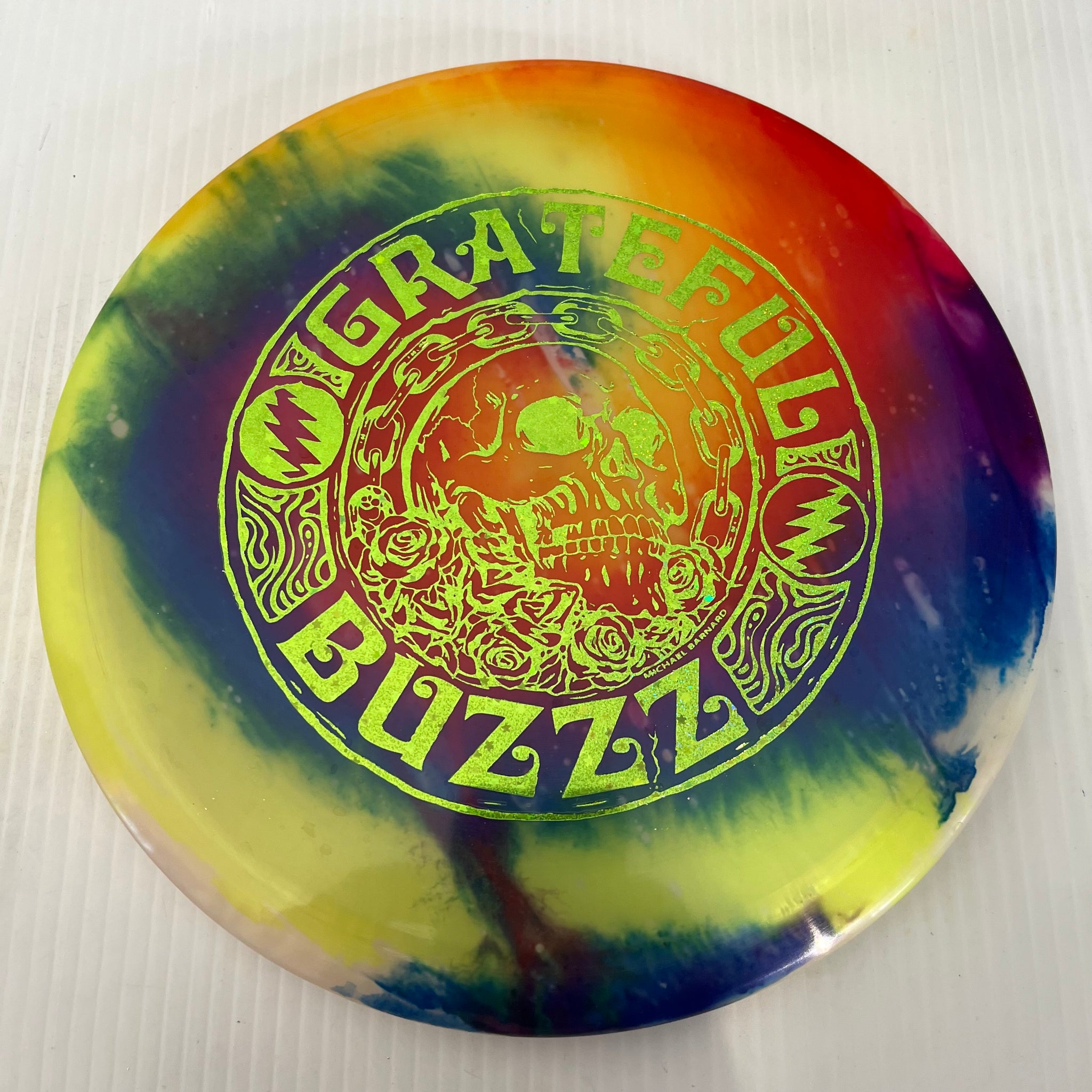 Discraft 2023 Ledgestone Fly Dye Z Grateful Buzzz 5/4/-1/1