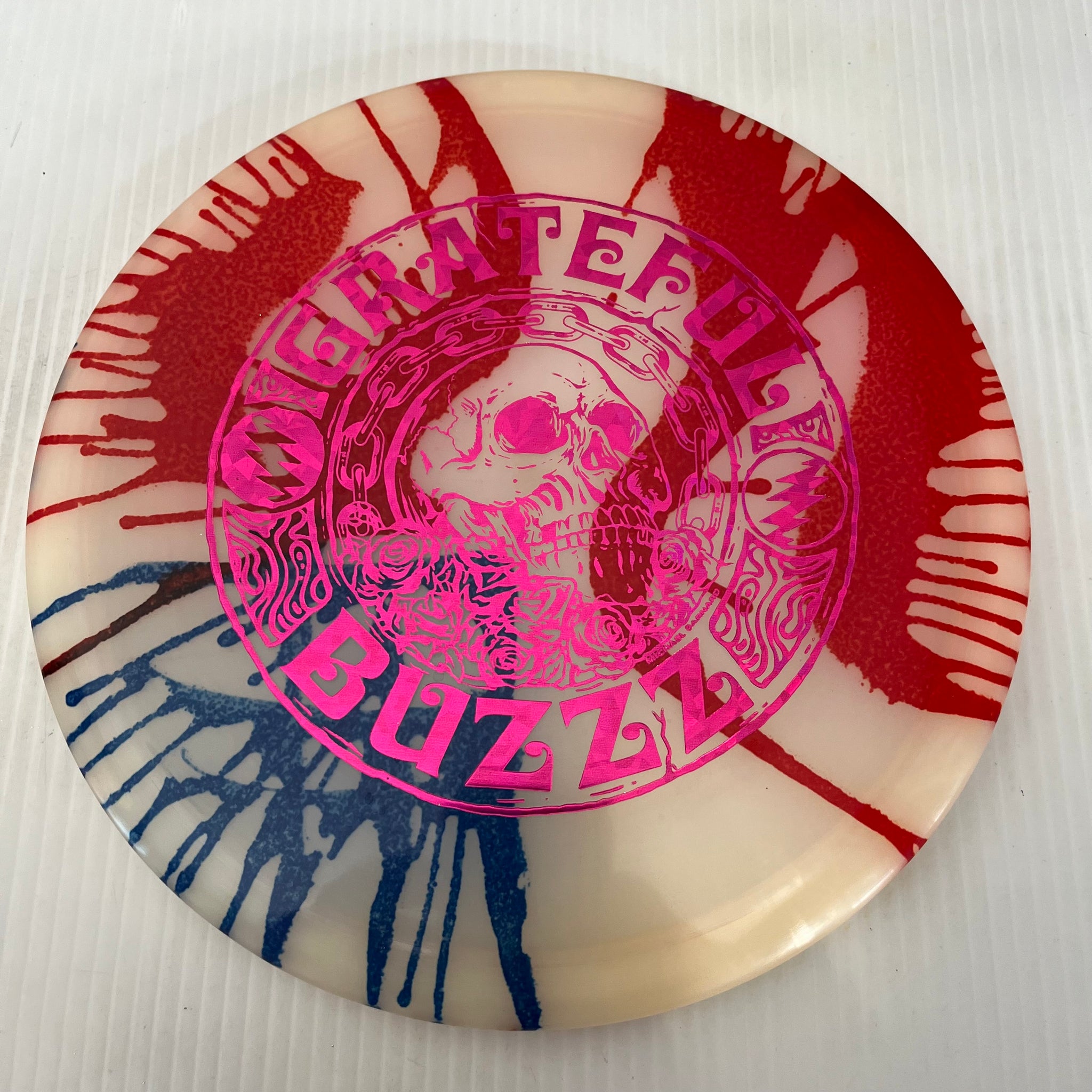 Discraft 2023 Ledgestone Fly Dye Z Grateful Buzzz 5/4/-1/1