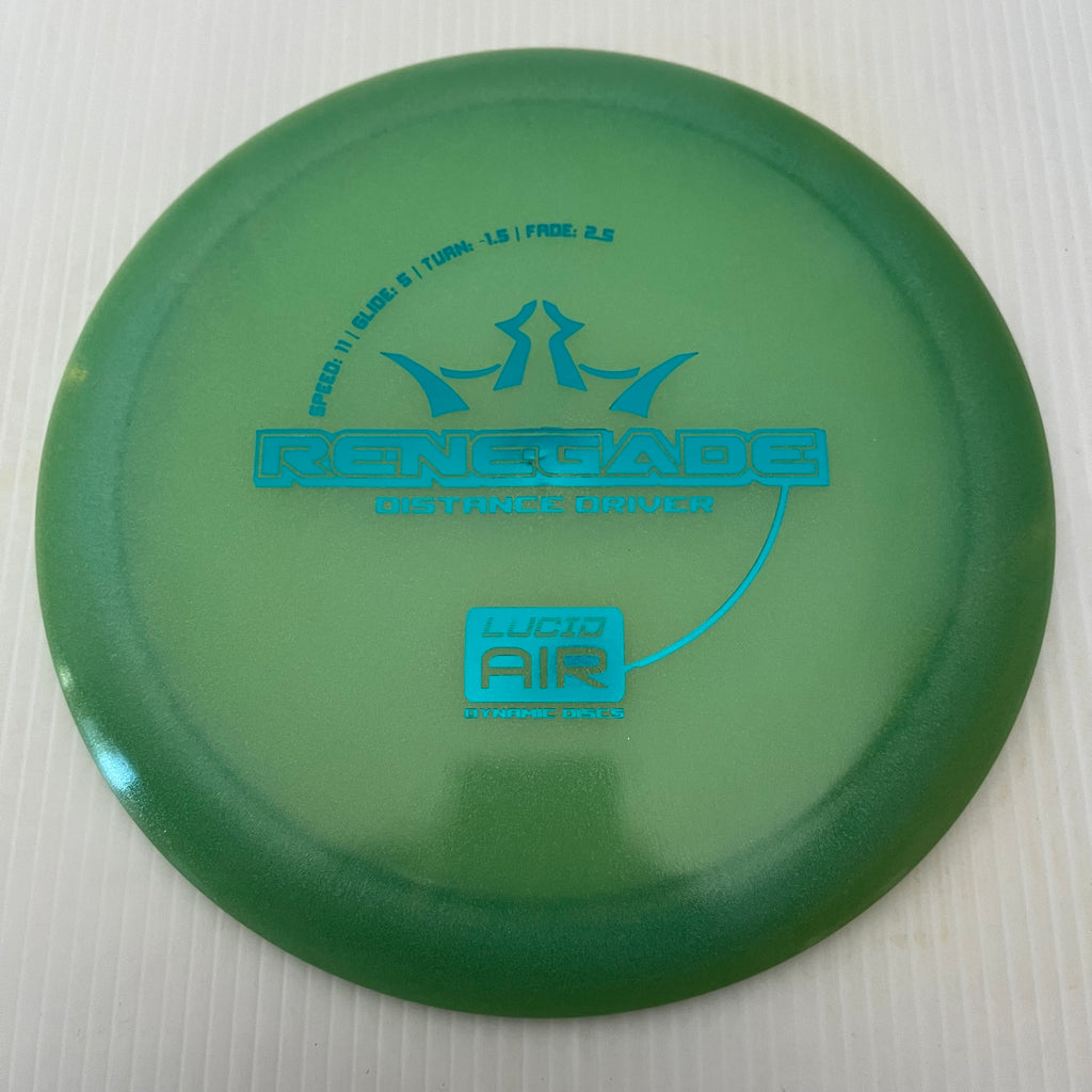 Dynamic Discs Lucid Air Renegade 11/5/-1.5/2.5