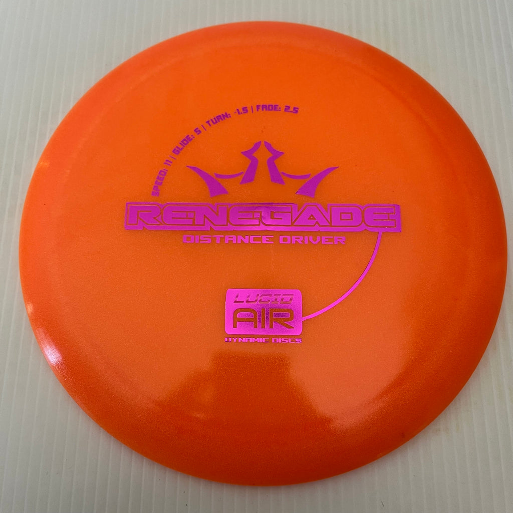 Dynamic Discs Lucid Air Renegade 11/5/-1.5/2.5