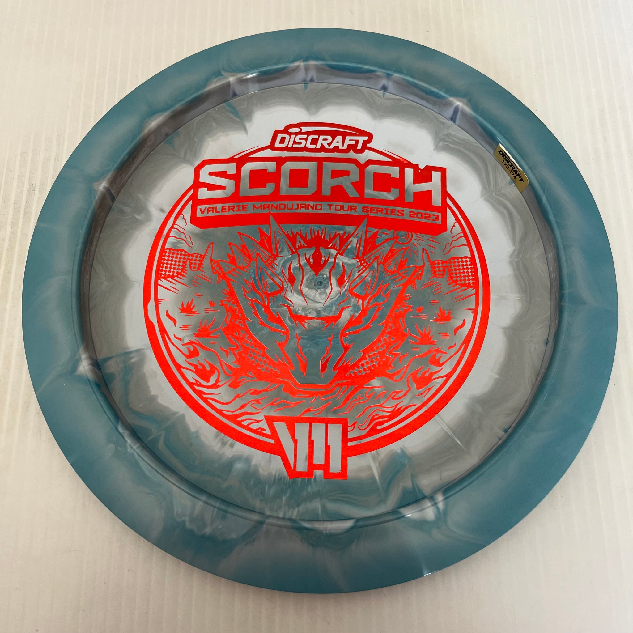 Discraft 2023 Valerie Mandujano Tour Series Swirly ESP Scorch 11/6/-2/-2