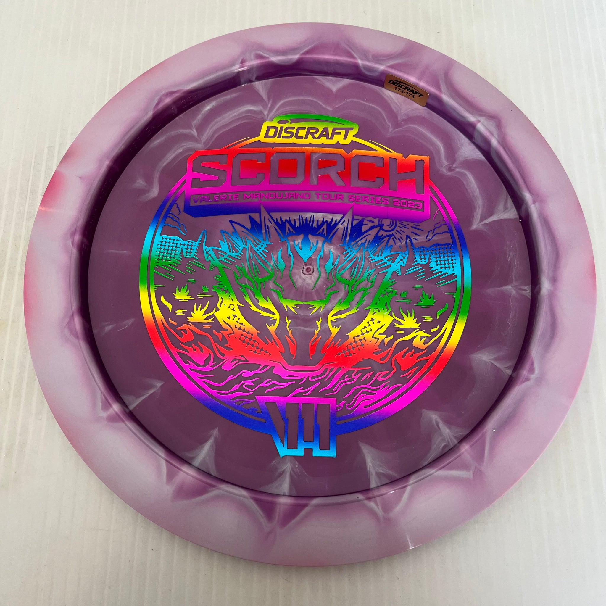 Discraft 2023 Valerie Mandujano Tour Series Swirly ESP Scorch 11/6/-2/-2