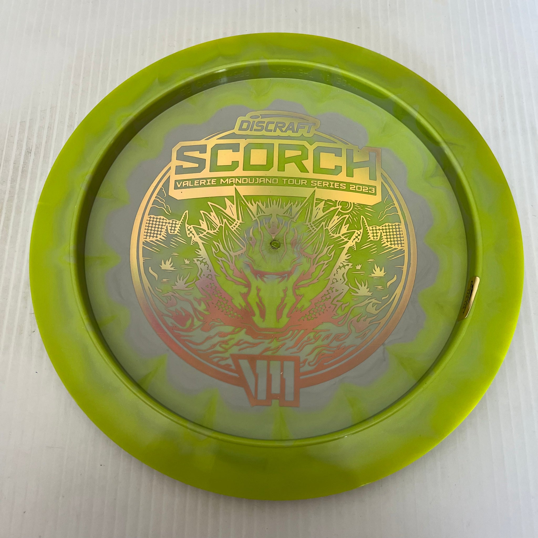 Discraft 2023 Valerie Mandujano Tour Series Swirly ESP Scorch 11/6/-2/-2