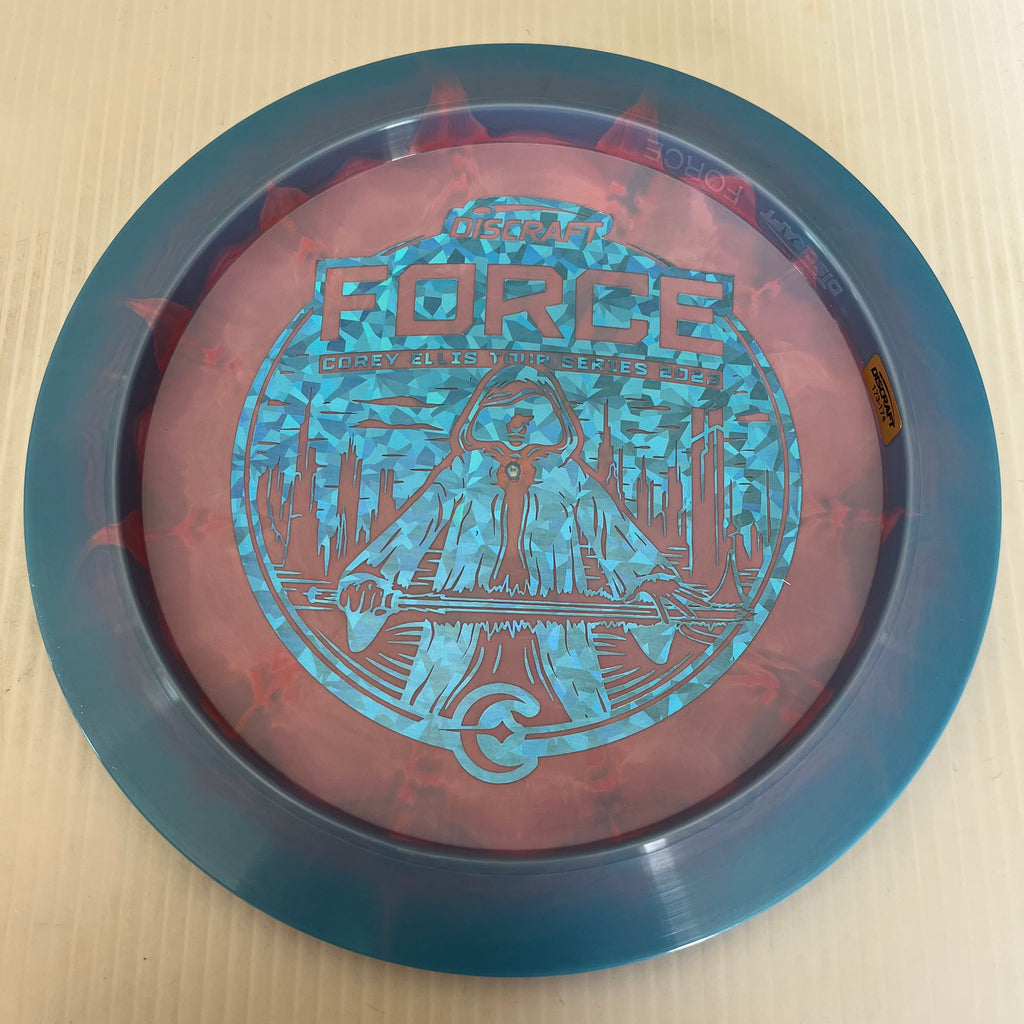 Discraft 2023 Corey Ellis Tour Series Swirly ESP Force 12/5/0/3